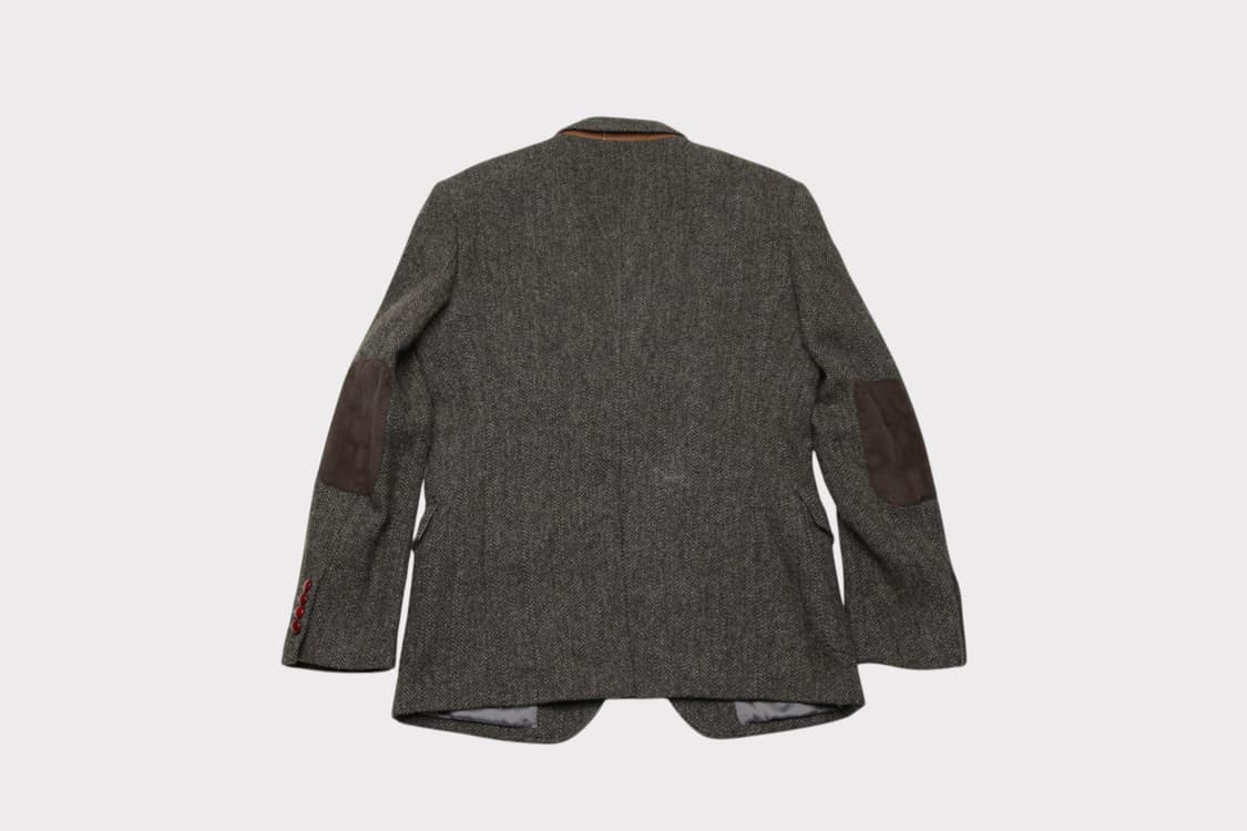 [L] 코모도 스퀘어 헤링본 엘보우패치 자켓 상품이미지8