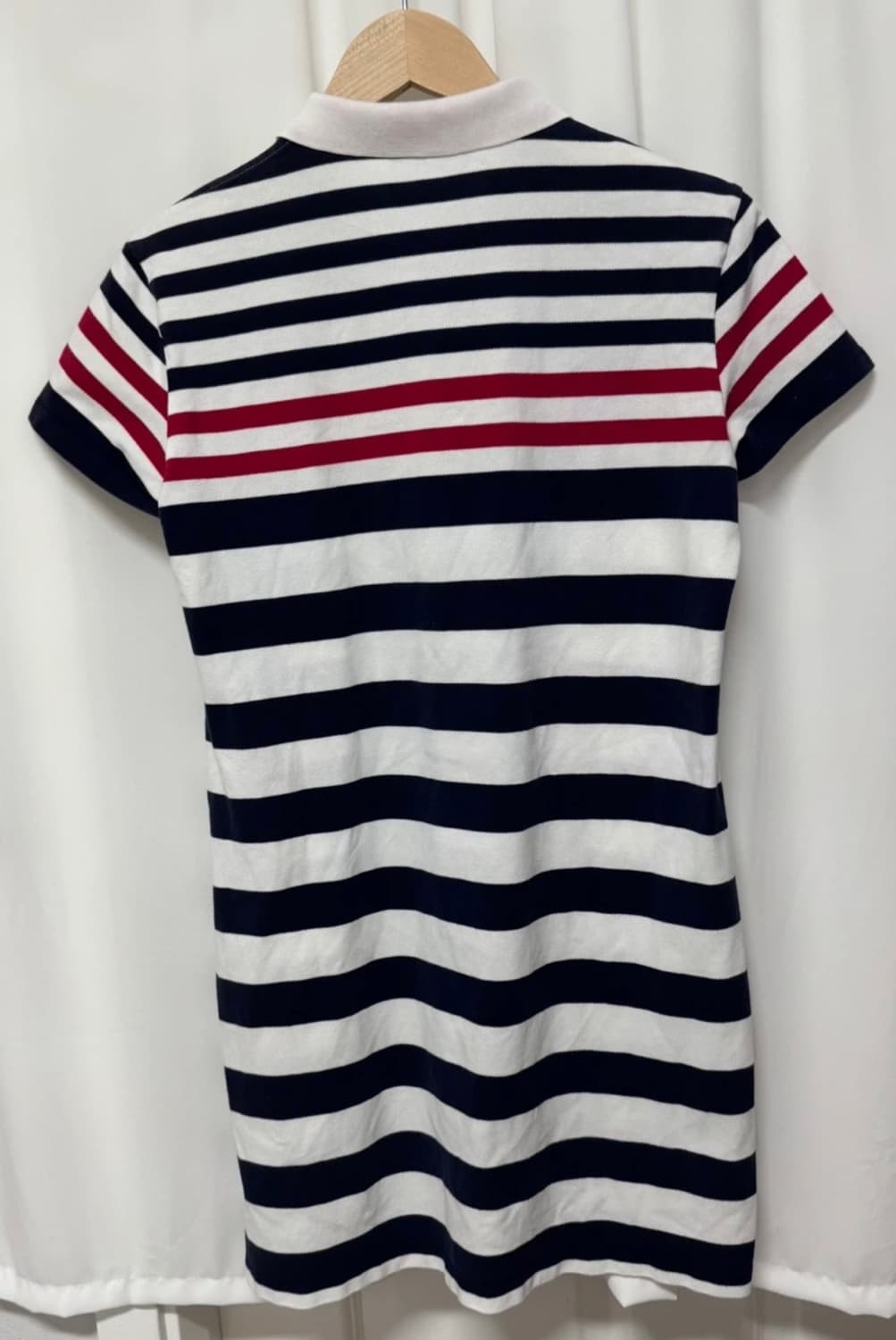 hazzys 헤지스 반팔 카라 원피스 스트라이프 상품이미지5