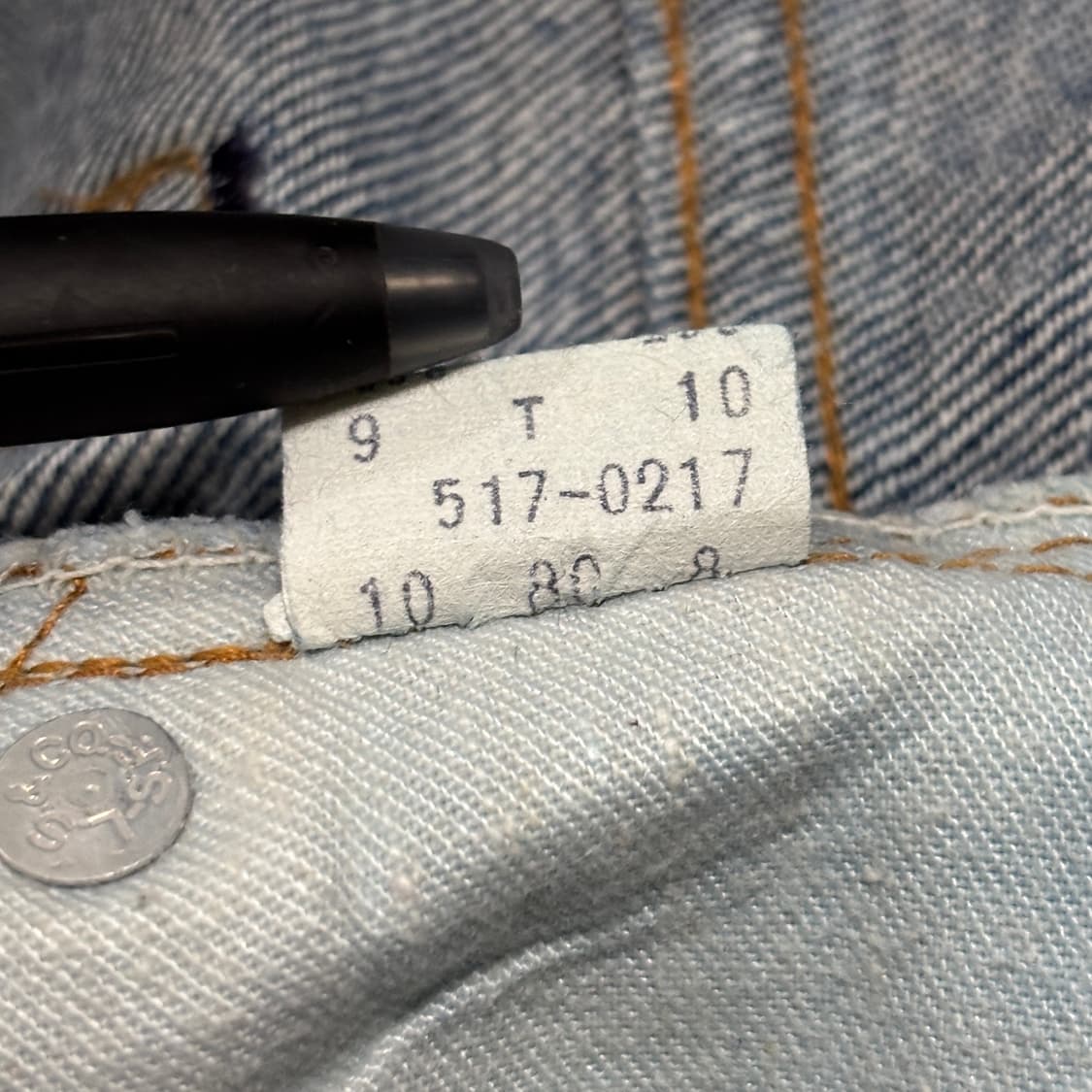 80s 빈티지 리바이스 517 66 후기 허리44cm 상품이미지10