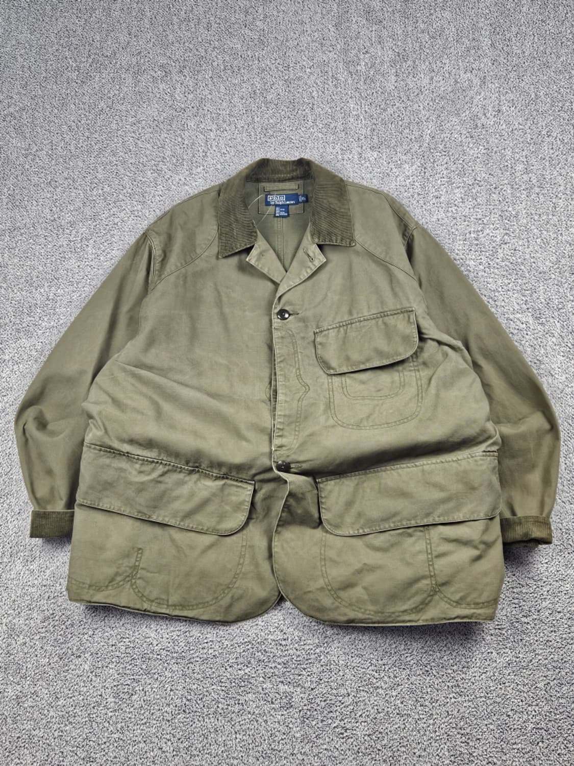 90's 폴로랄프로렌 코튼캔버스 헌팅자켓 ( XL ) / 10458 상품이미지1