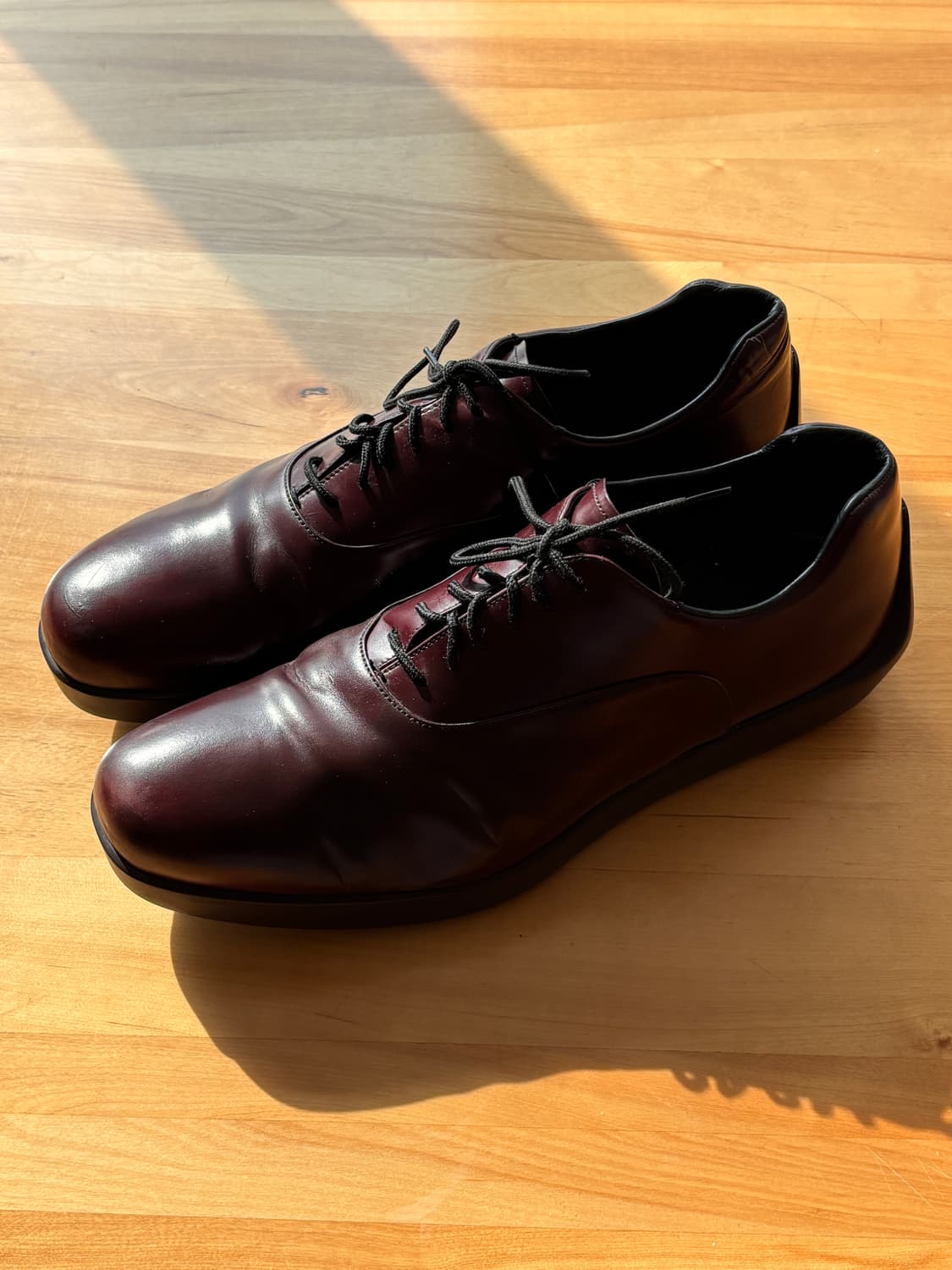 90s-00s Vintage Prada Archive Derby UK11 상품이미지1