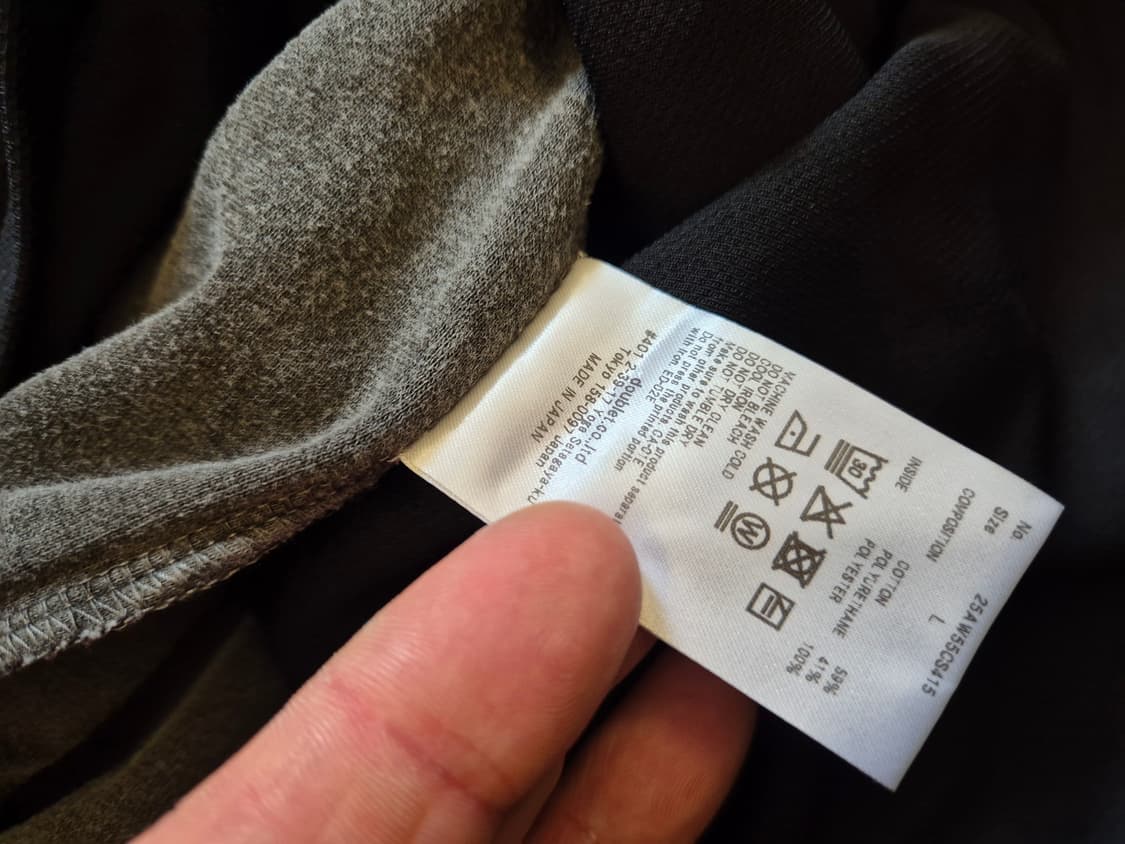 25AW 더블렛 ON/OFF 레이어드 롱 슬리브 상품이미지8