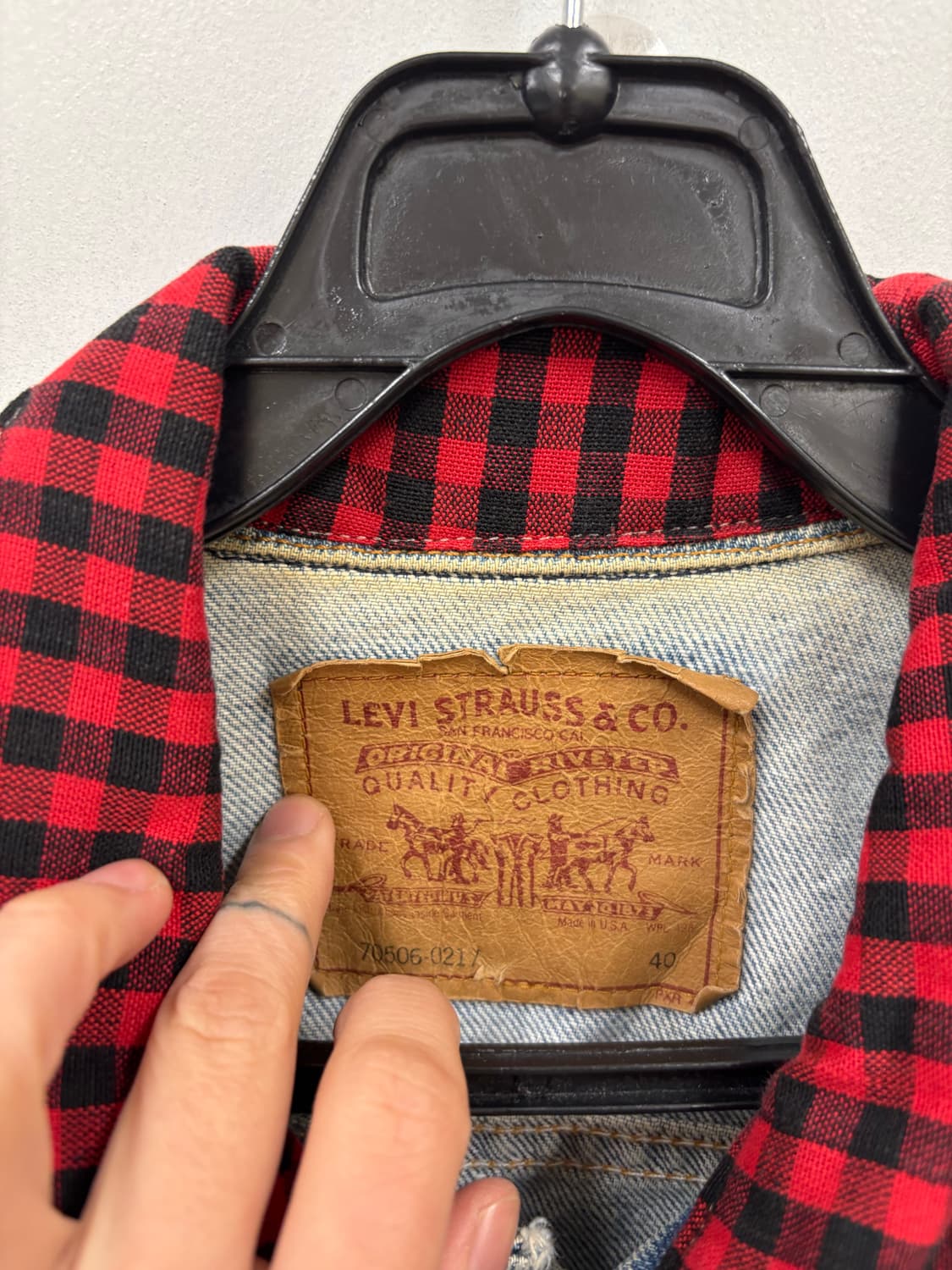 리바이스 데님자켓 상품이미지5