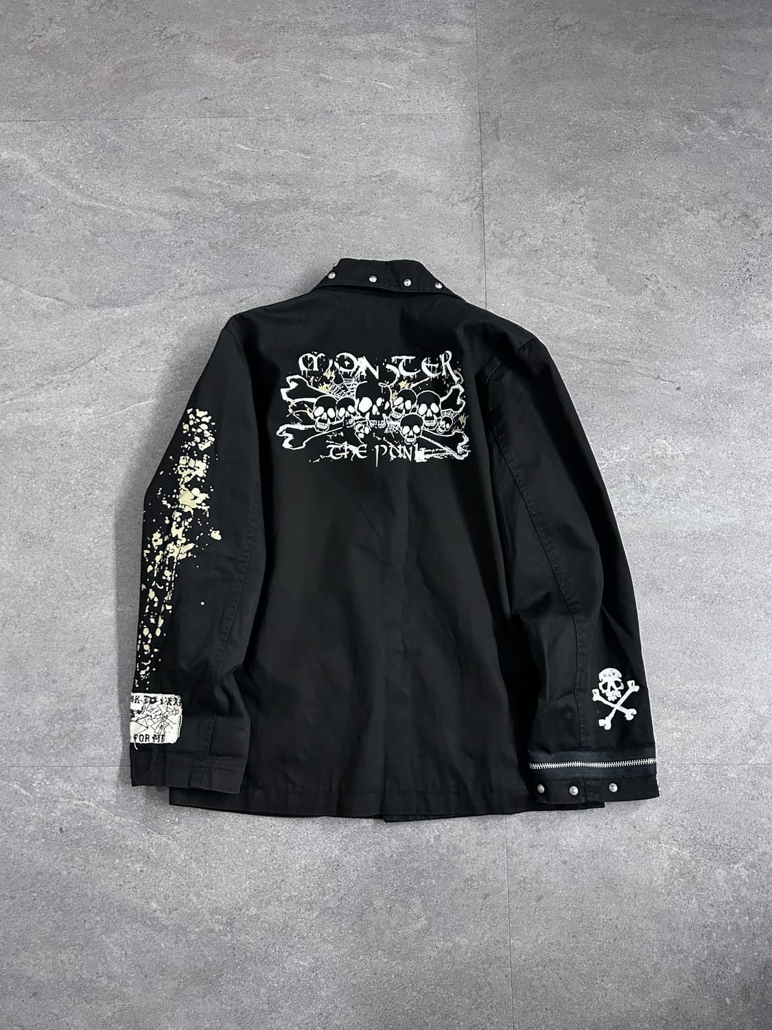 펑크 멀티 지퍼 셔츠 상품이미지6