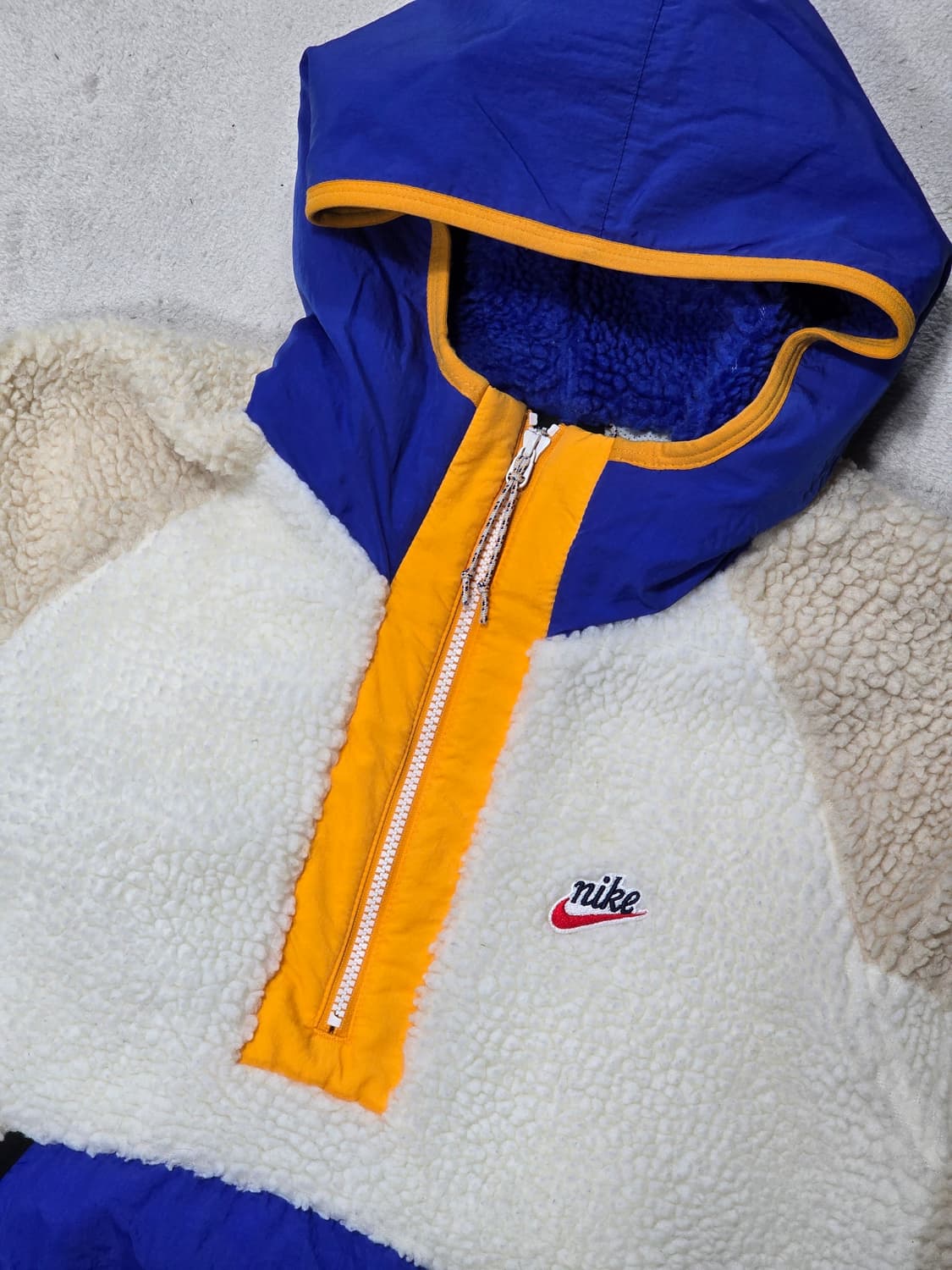 Nike 나이키 헤리티지 쉐르파 후리스 아노락 상품이미지2