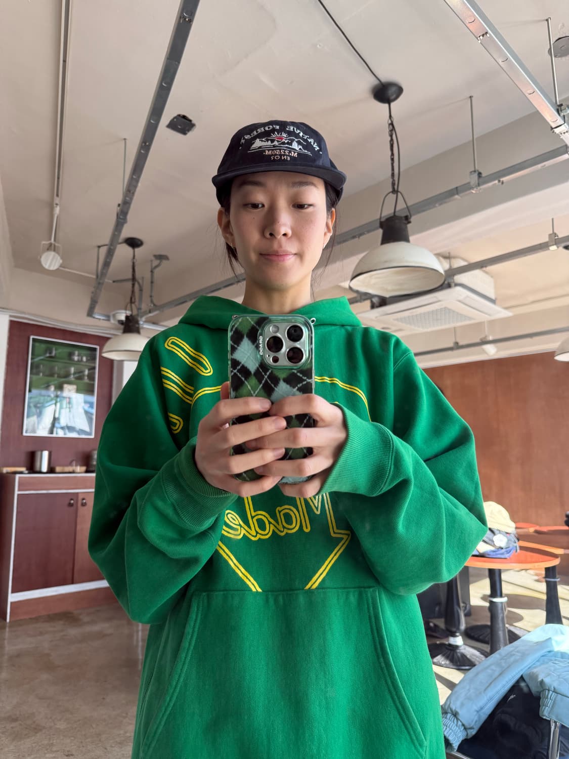 Enor 네이비 볼캡 상품이미지5