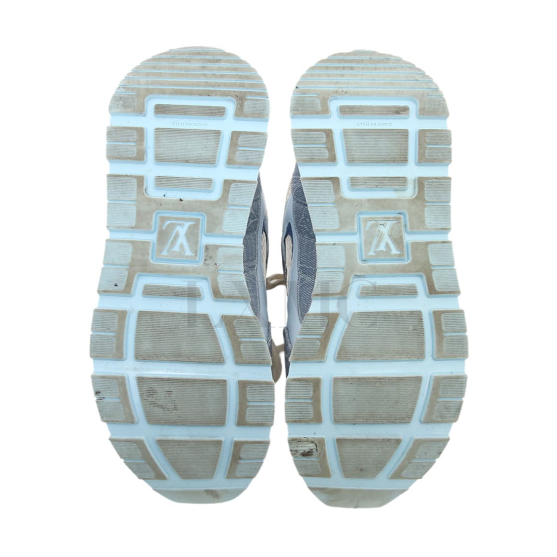 루이비통 런어웨이 데님 스니커즈 스케이트 트레이너 운동화 상품이미지10