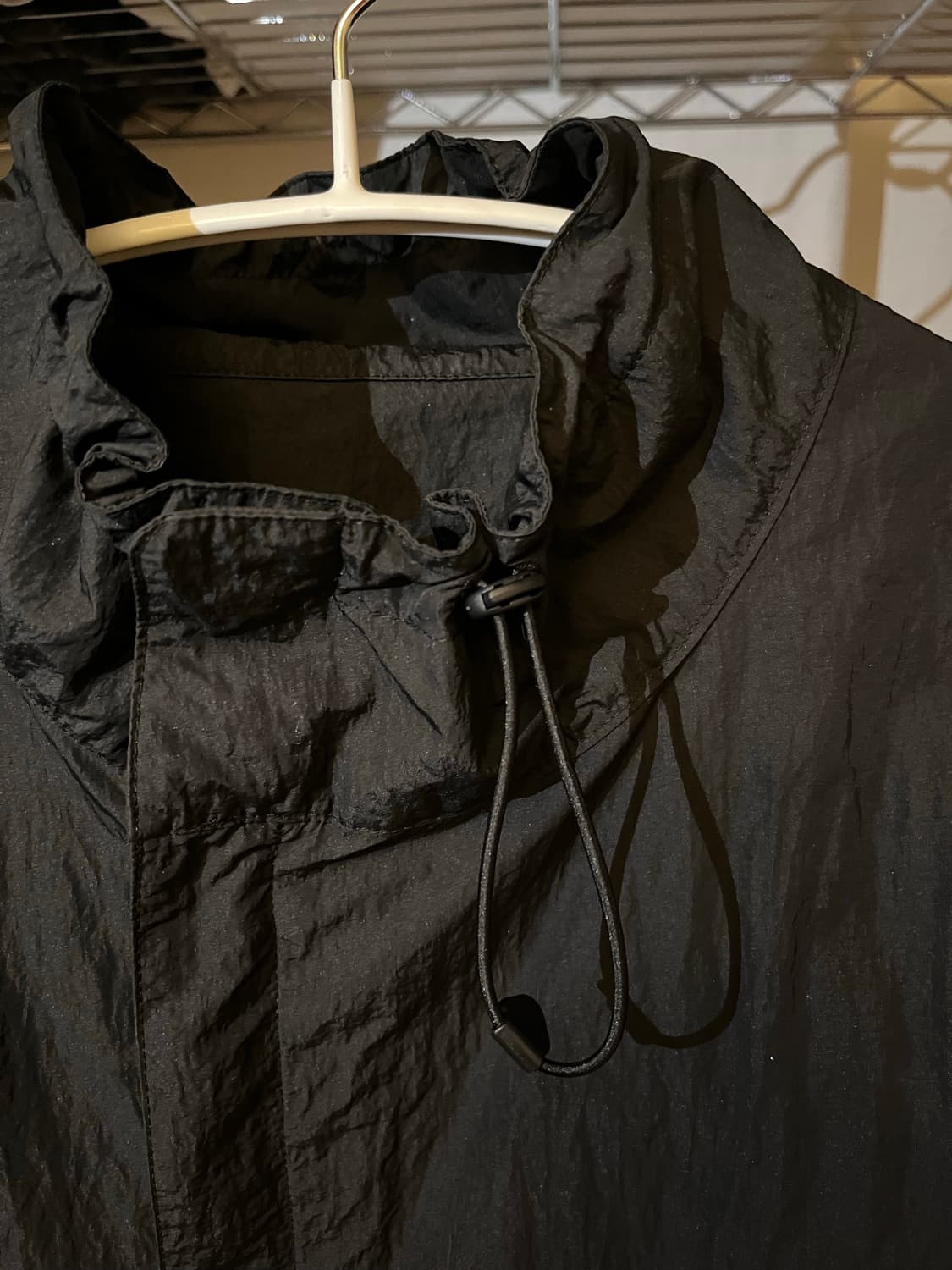 hatchingroom nylon vest / bk (os) 상품이미지4