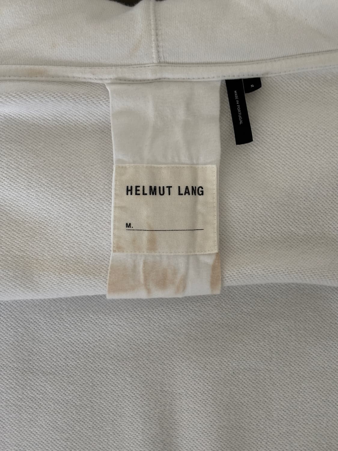 Helmut Lang 박스로고 후드집업 상품이미지3