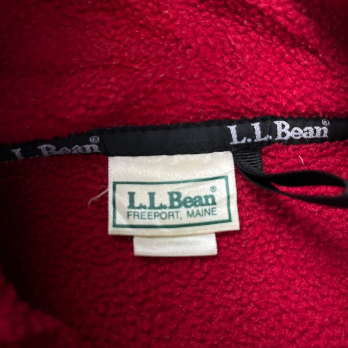 90sL.L.Bean(USA) 빈티지 플리스 베스트(실측확인) 상품이미지4