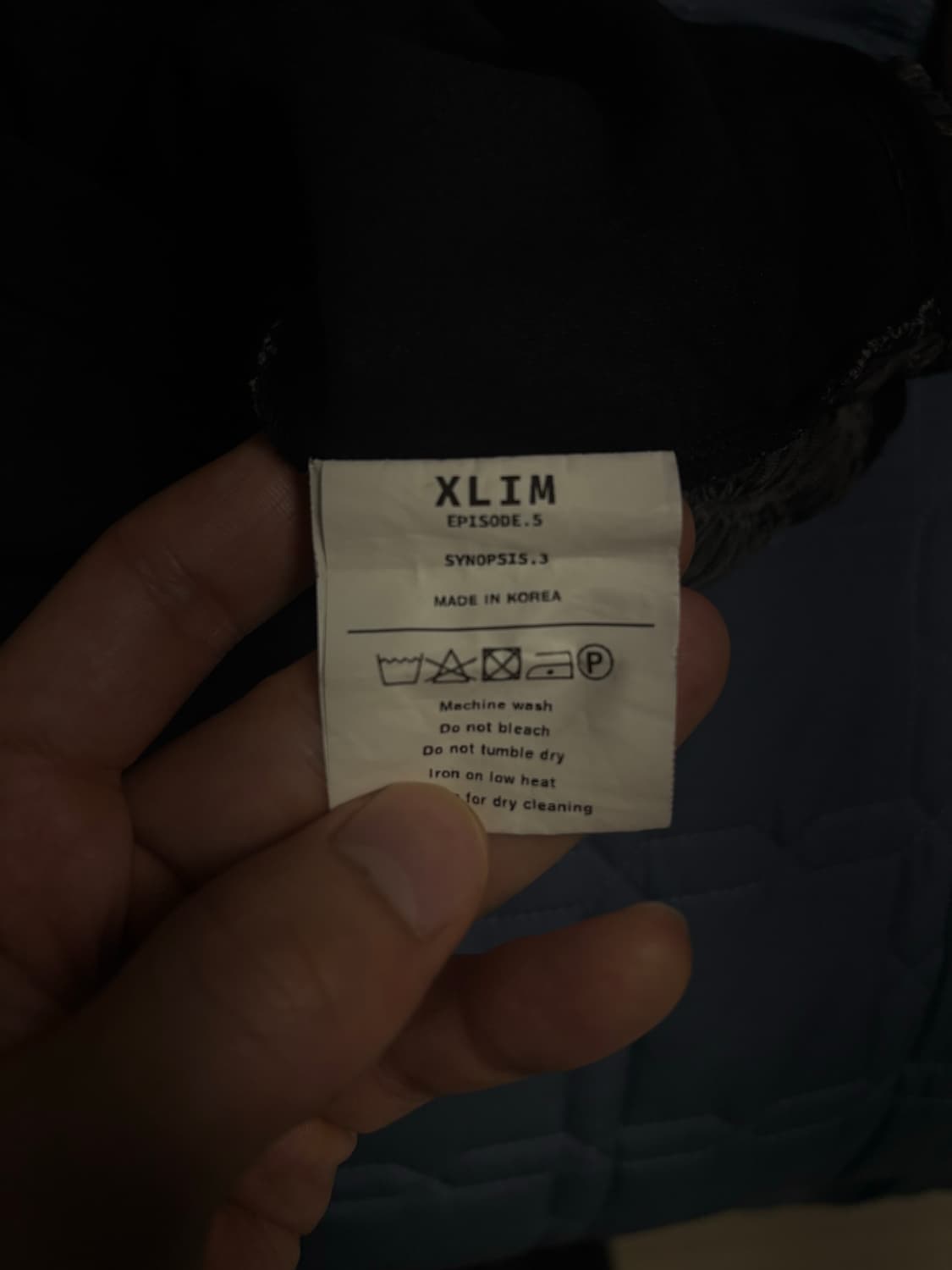 XLIM EP.5 SYNOPSIS 01 TANK TOP 4size 상품이미지5