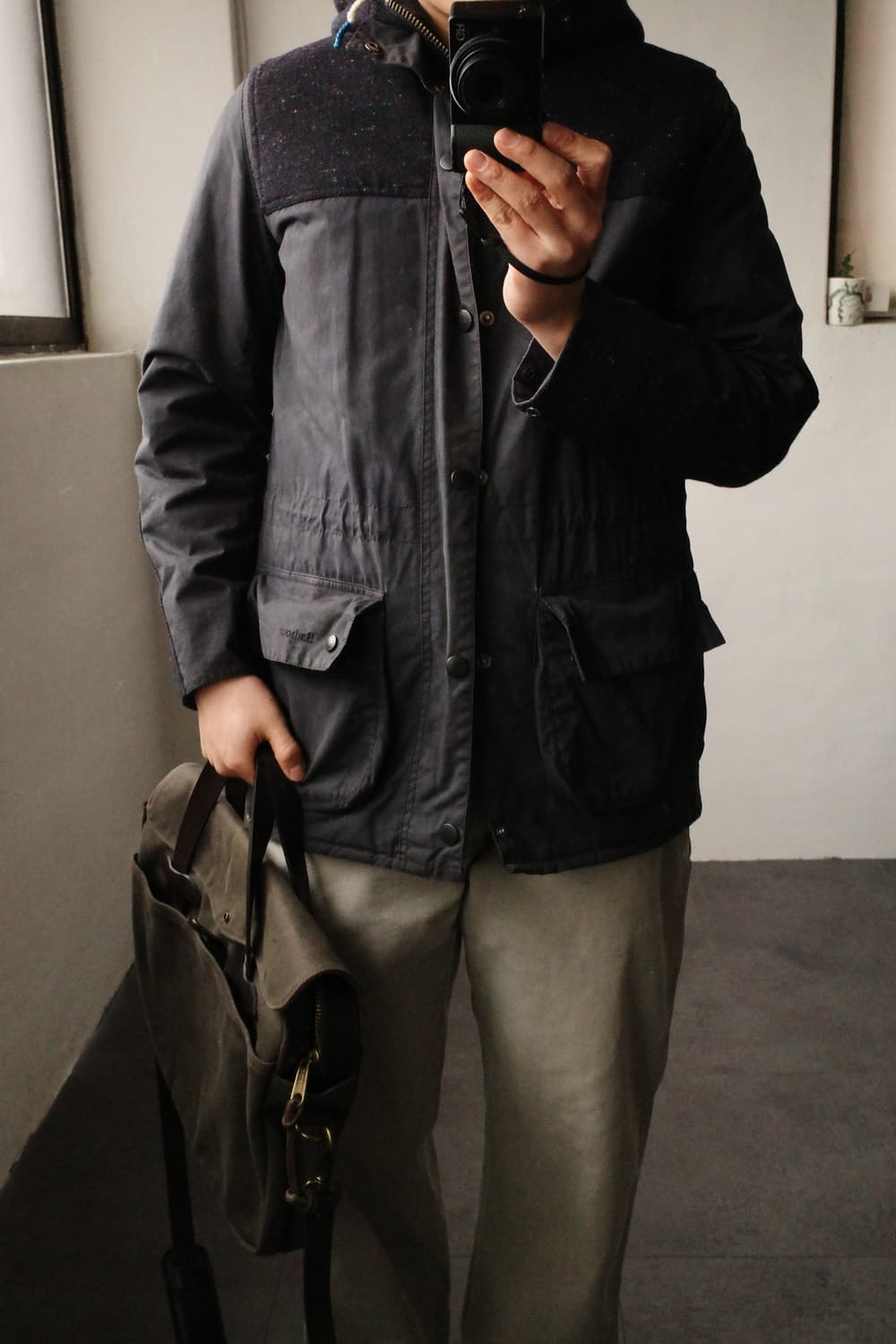 바버 durham 왁스 자켓 상품이미지2