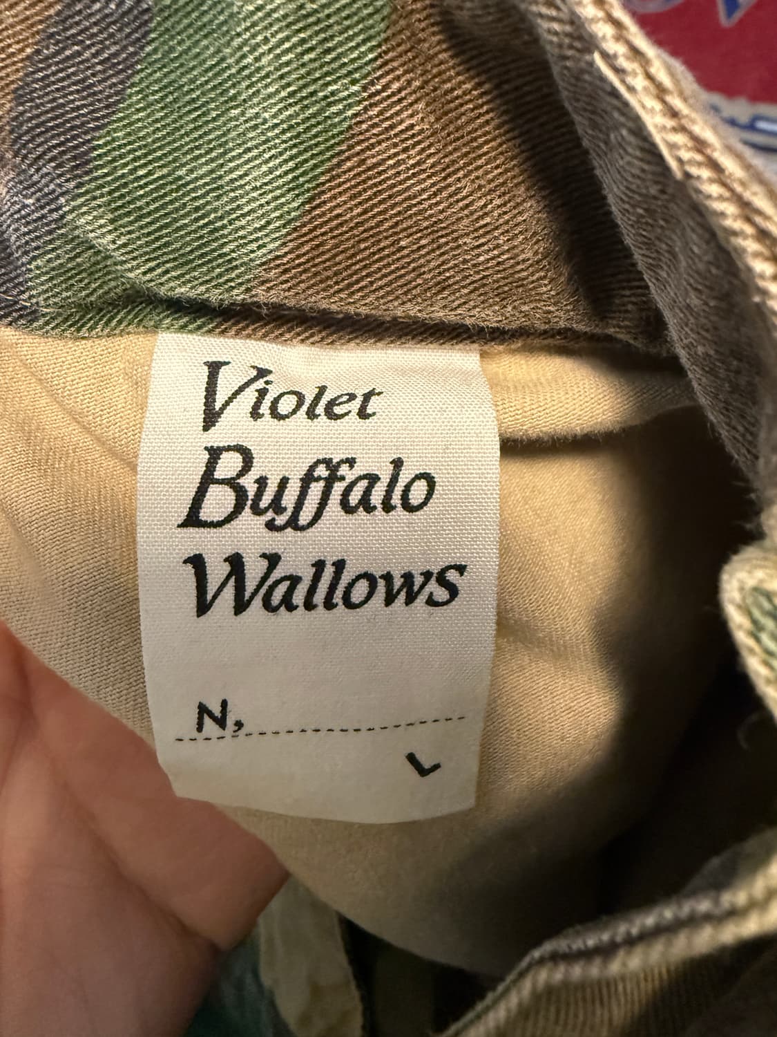 Violet Buffalo Wallows 카모 필드 팬츠 30 상품이미지3