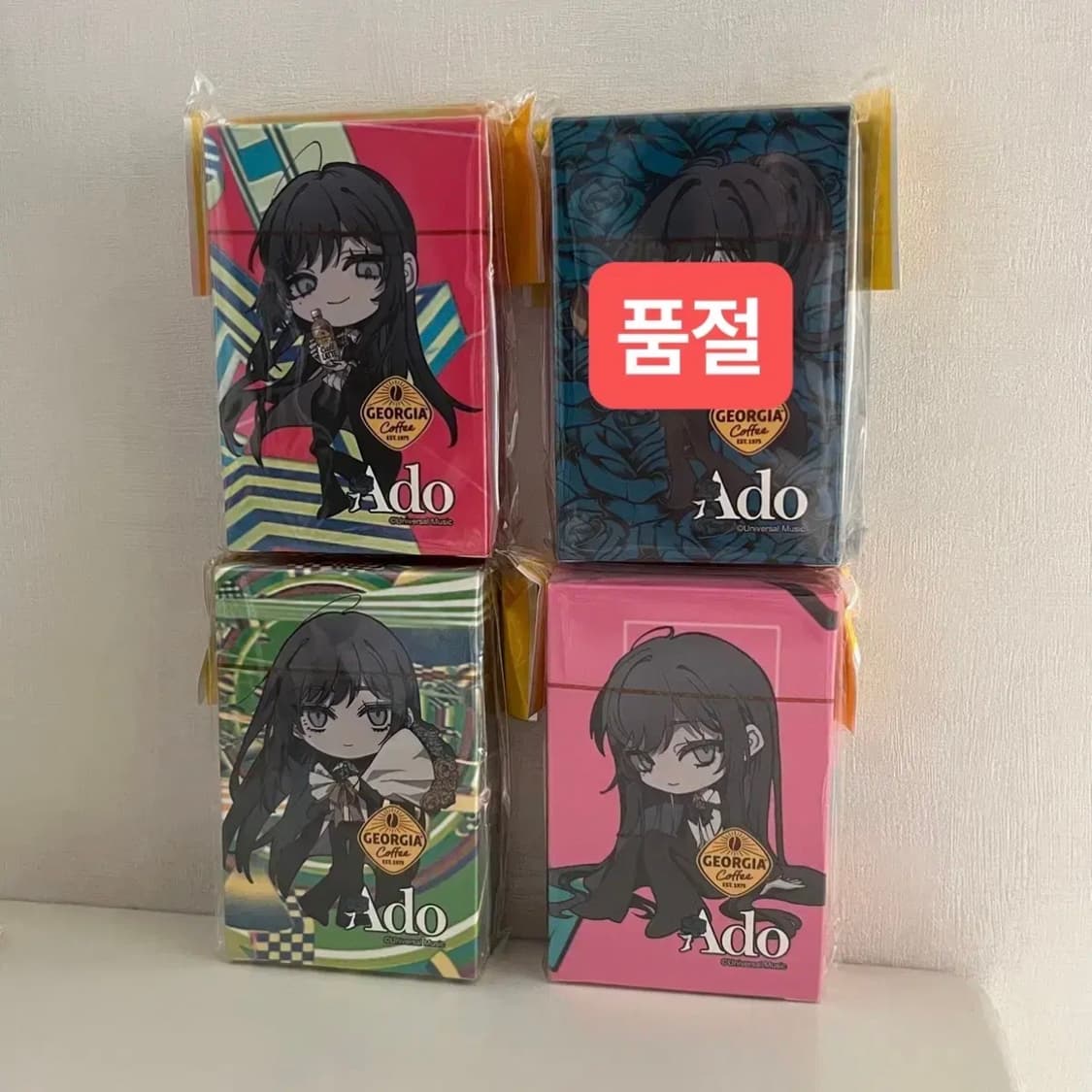 아도 ado 한정판 플레잉카드 트럼프카드 상품이미지1