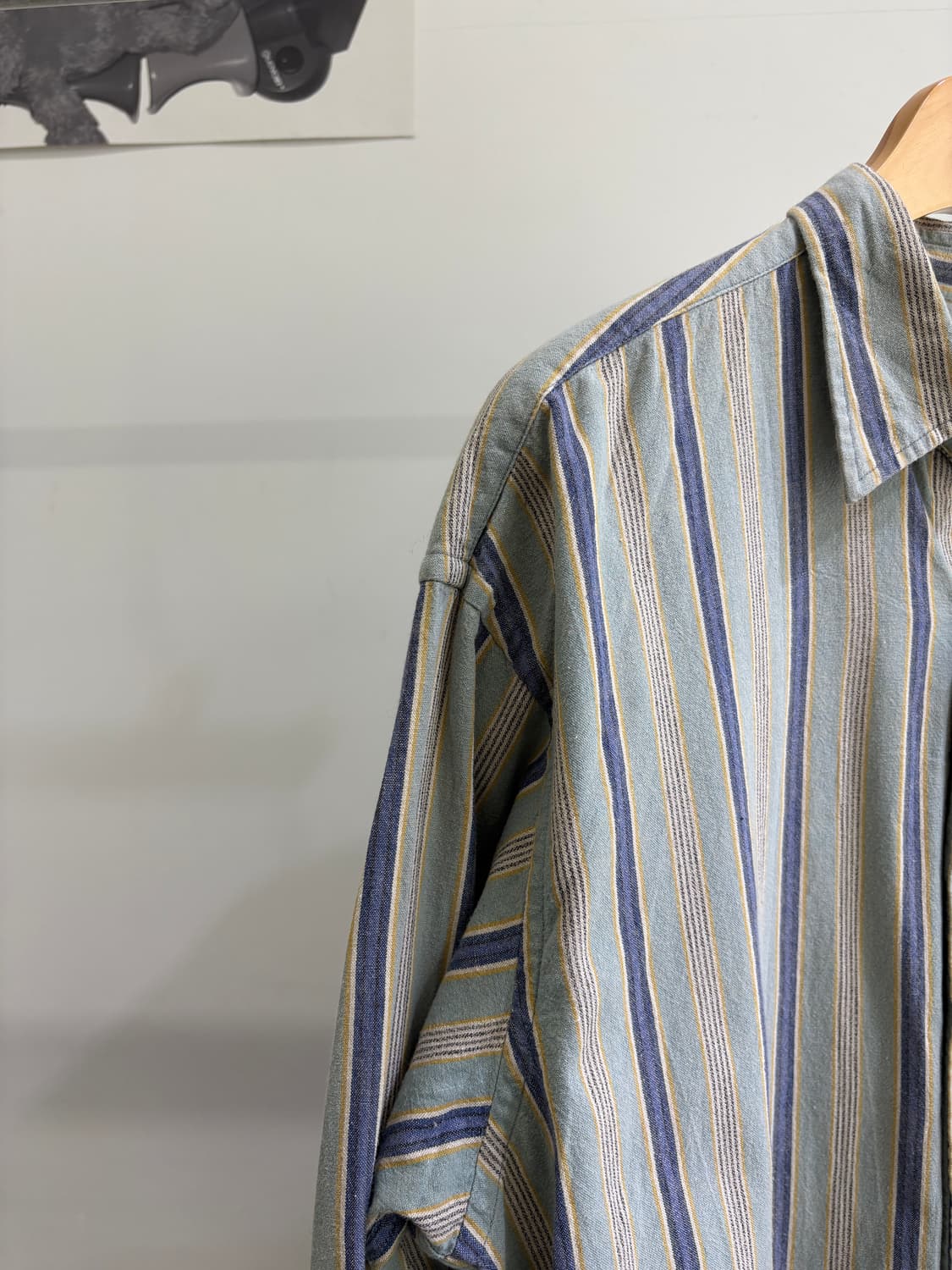 MITSUMINE 스트라이프 셔츠 상품이미지3