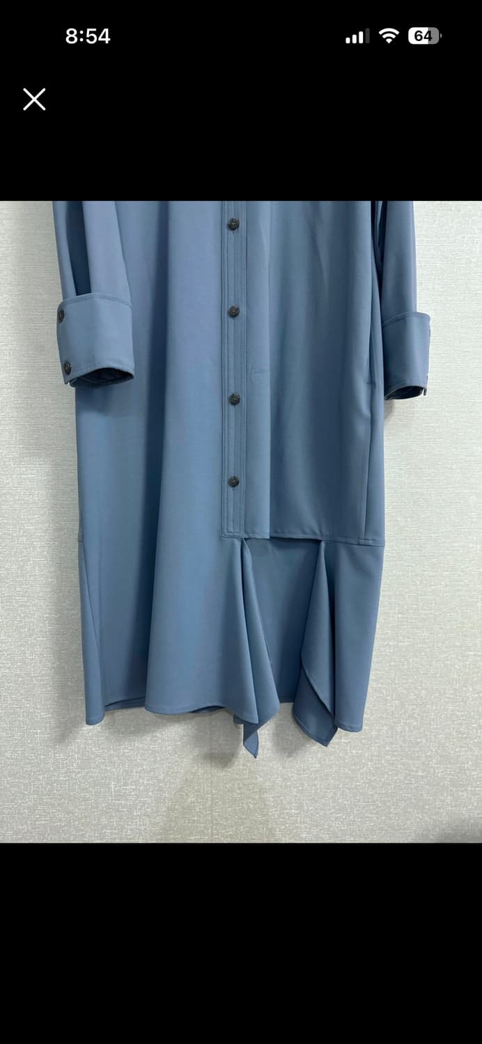 [로우클래식x프론트로우]언발 롱 원피스 상품이미지6