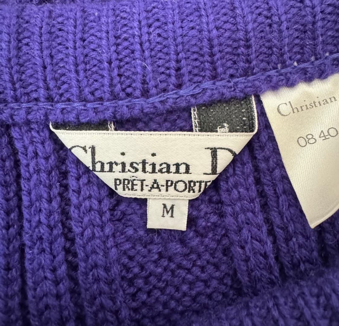 크리스찬 디올 보라 니트 치마 상품이미지4