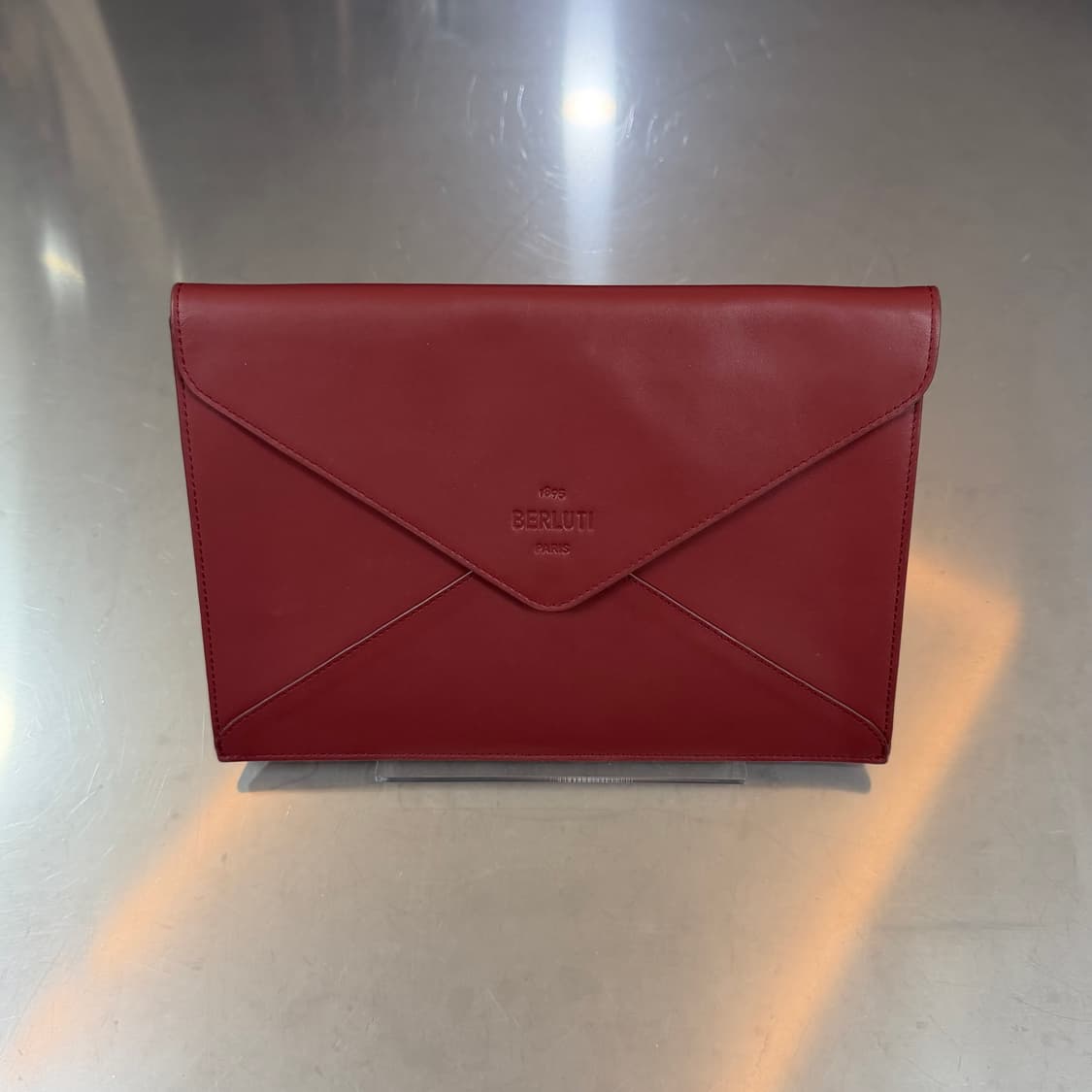 벨루티 레더 스웨이드 클러치 상품이미지1