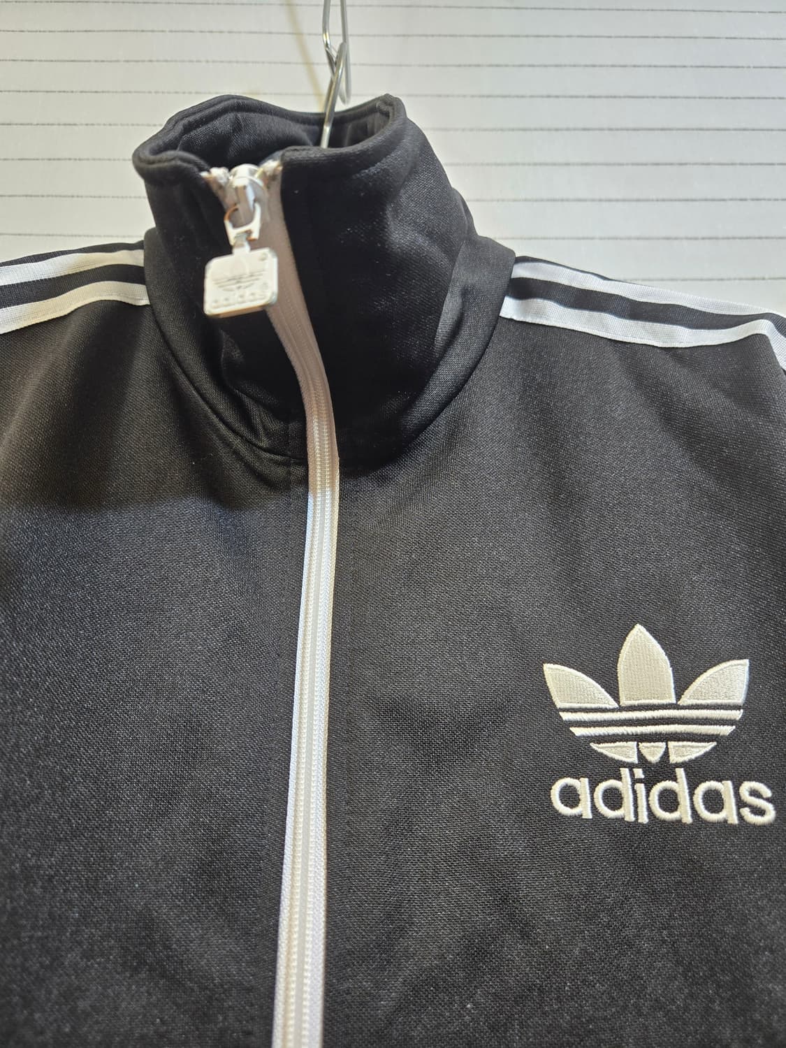 아디다스 블랙 삼선 트레이닝복 세트 상품이미지2