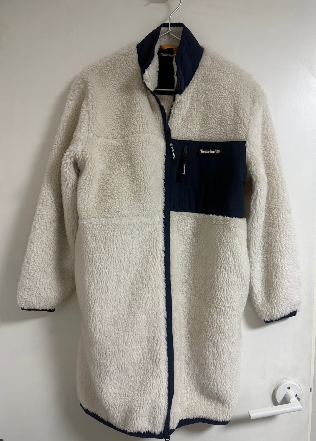 팀버랜드 보아 플리스 집업 롱 자켓 XS 상품이미지1