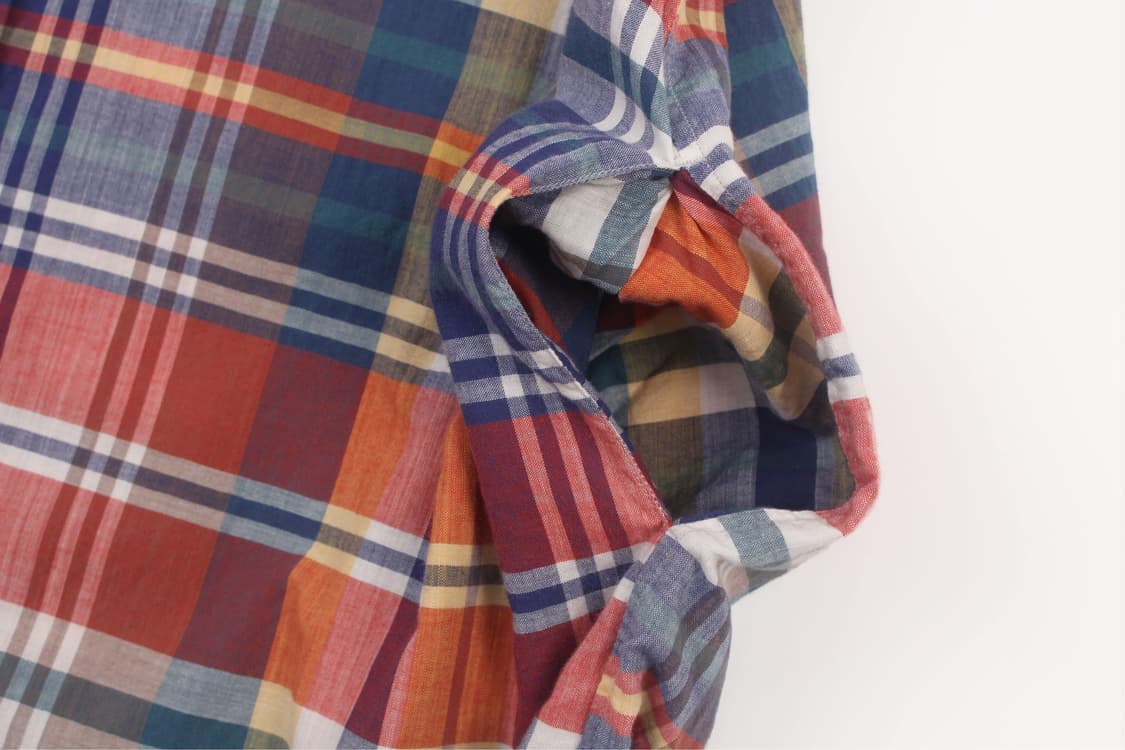 GYMPHLEX Madras Check Shirt 상품이미지6