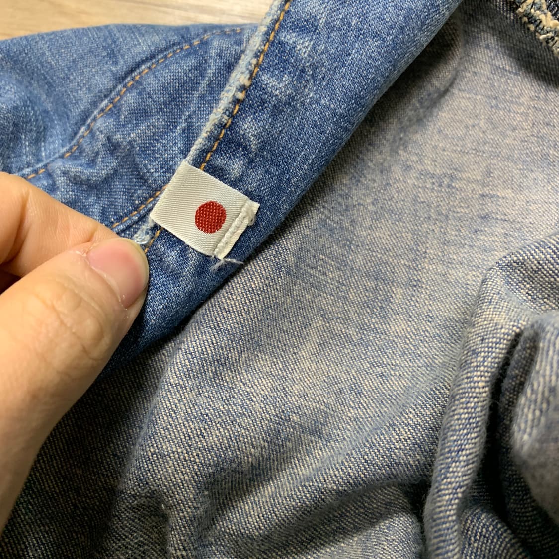 S-90)Deeta 디타 웨스턴 데님셔츠 상품이미지5