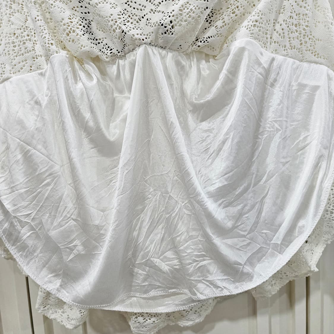 레이스 프릴 케이프 블라우스 상품이미지7