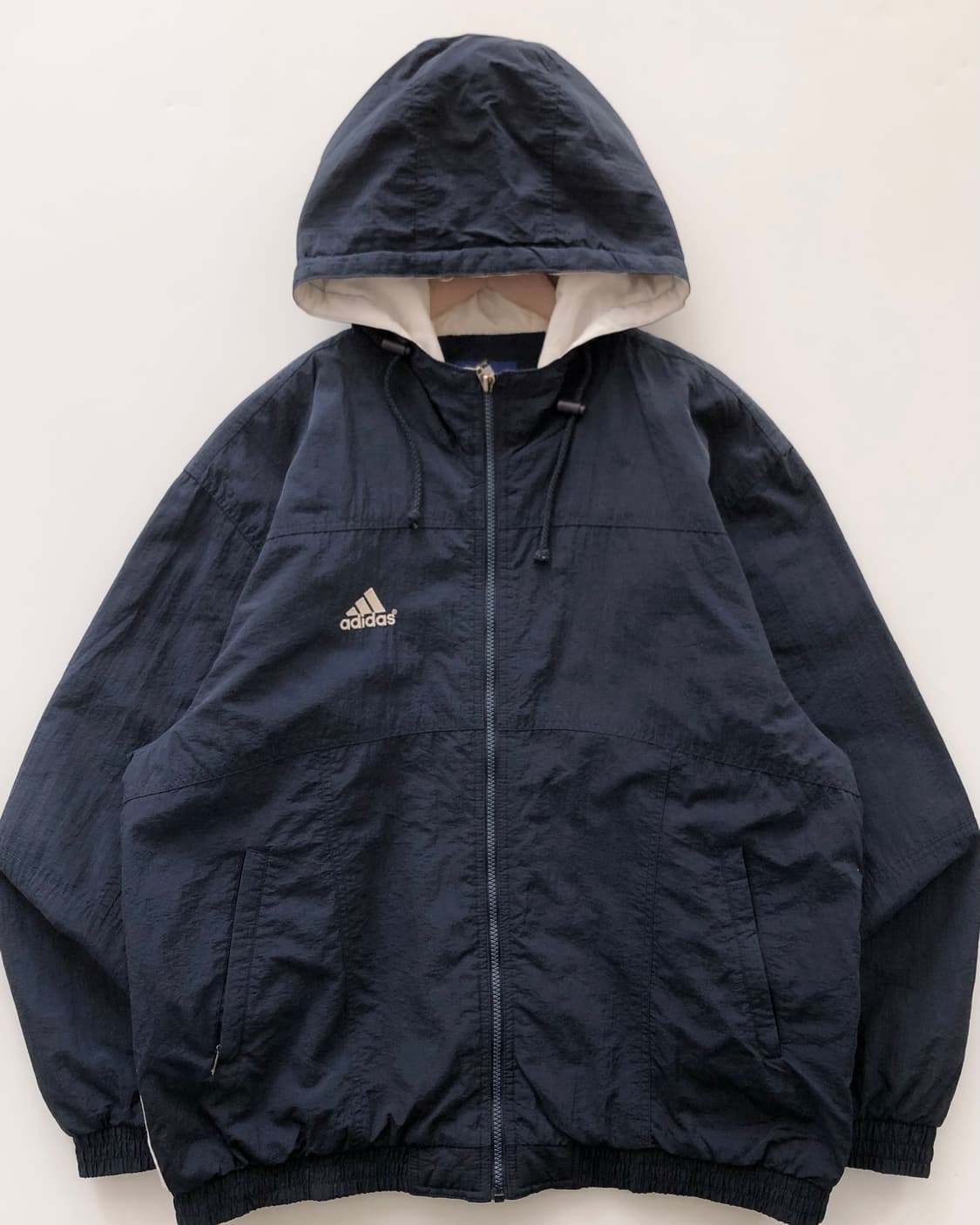 Adidas 아디다스 올드스쿨 네이비컬러 후드 자켓 상품이미지3