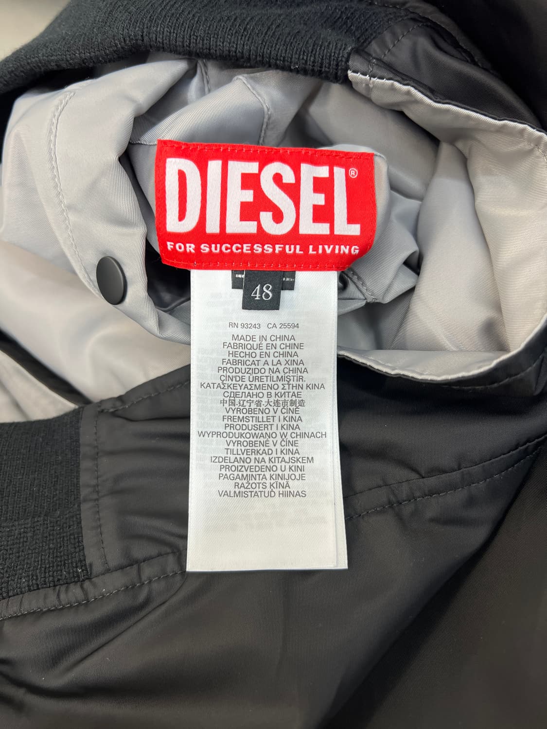 디젤 23FW 마탄 리버시블 봄버 자켓 상품이미지8