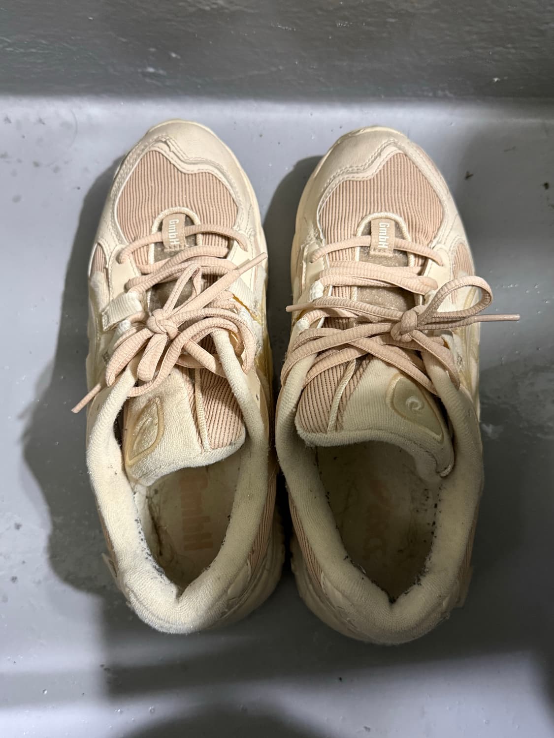 아식스 X GMBH 젤 카야노5 씨쉘 베이지 255 상품이미지1