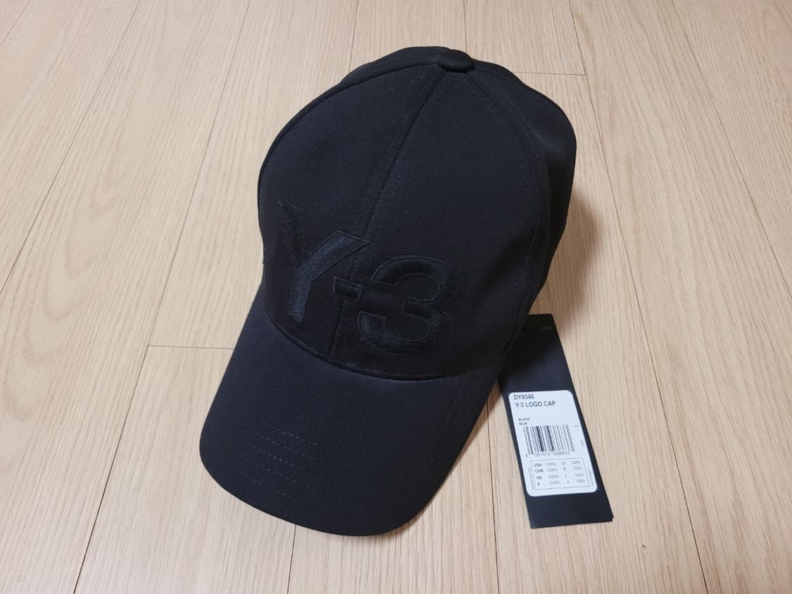 Y-3 로고 볼캡 블랙 D9346 상품이미지1