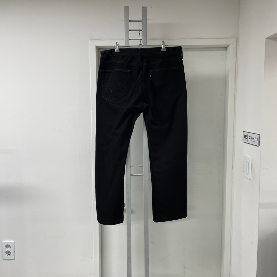 리바이스 505 블랙 데님 팬츠 W36 L32 상품이미지1