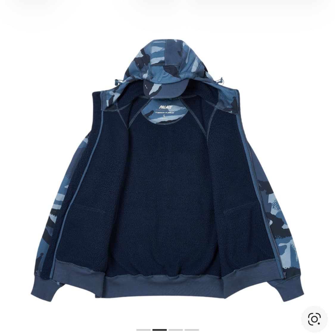 팔라스 / 써멀 본디드 캡 후드 블루 M 상품이미지2