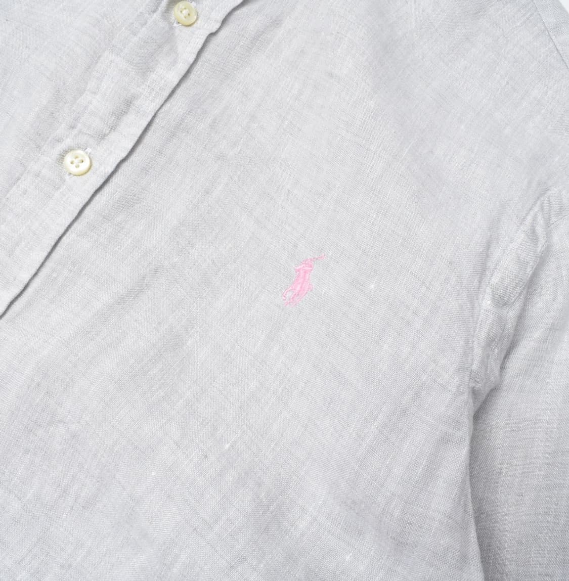 폴로랄프로렌 최신형 큐알라벨 린넨 셔츠 M 상품이미지4