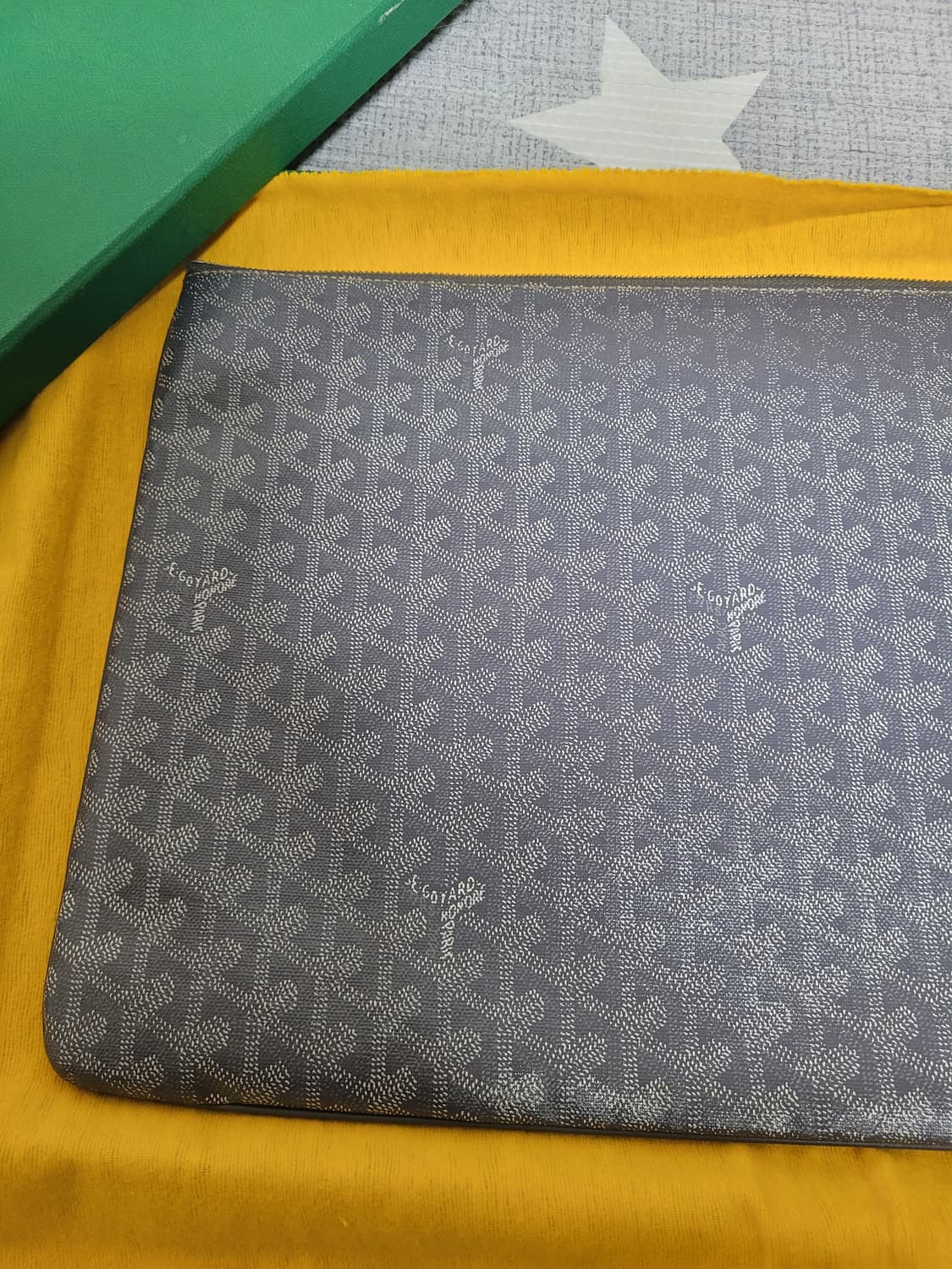 고야드 GM 세나 클러치 스폐셜컬러 그레이 상품이미지6