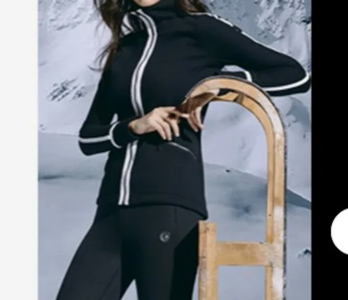 데상트 여성 기모플리스 집업 스키 미들레이어 85 상품이미지1