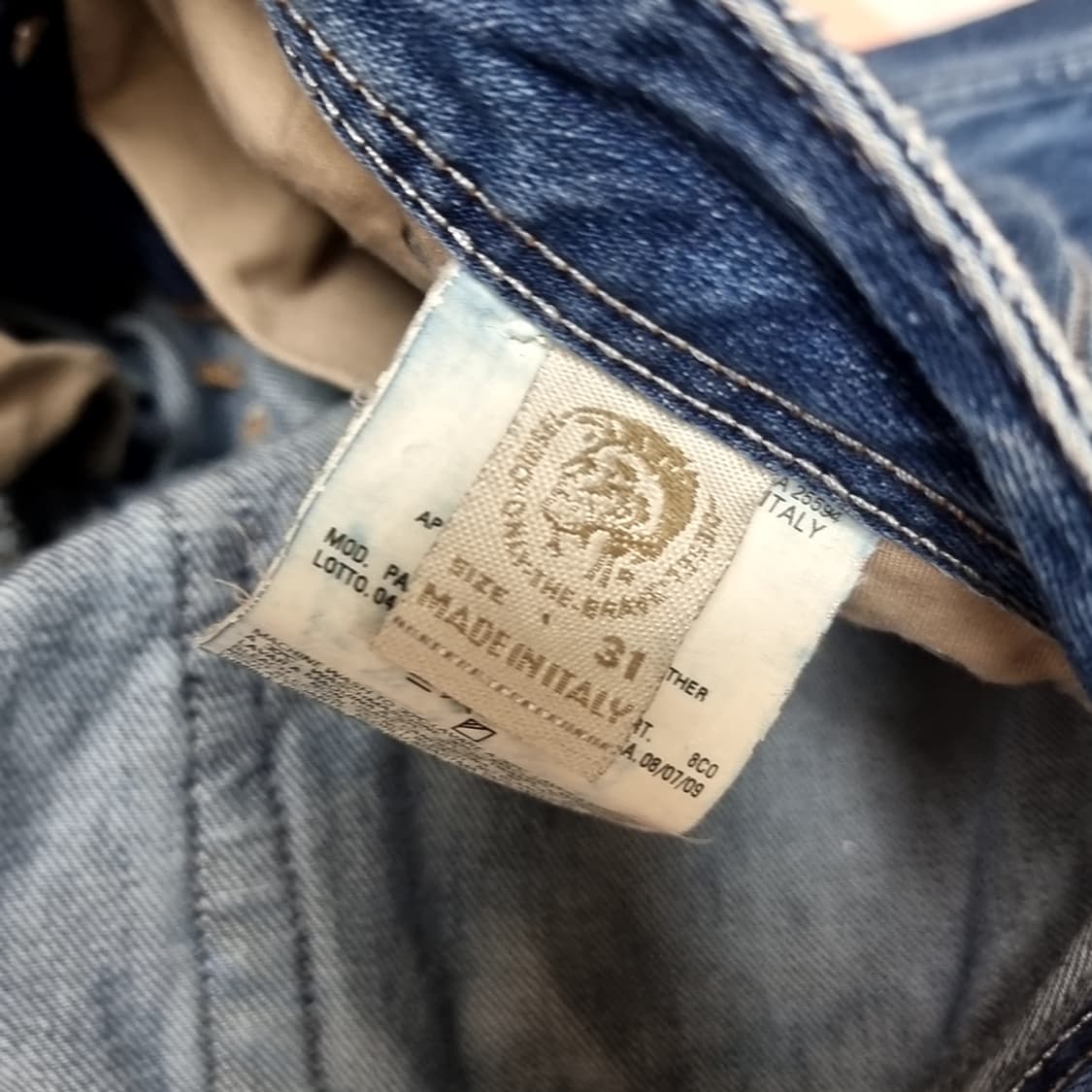 이태리제 디젤 자타니 부츠컷 청바지(31) 상품이미지4