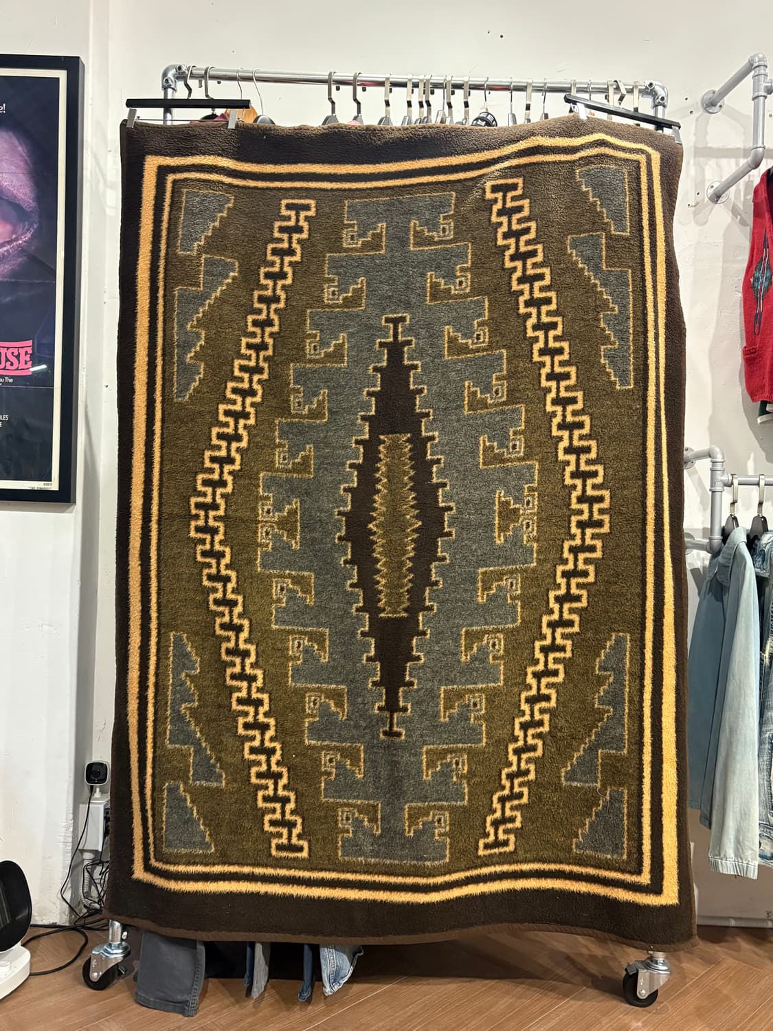 Vintage 나바호 울 블랭킷 상품이미지1