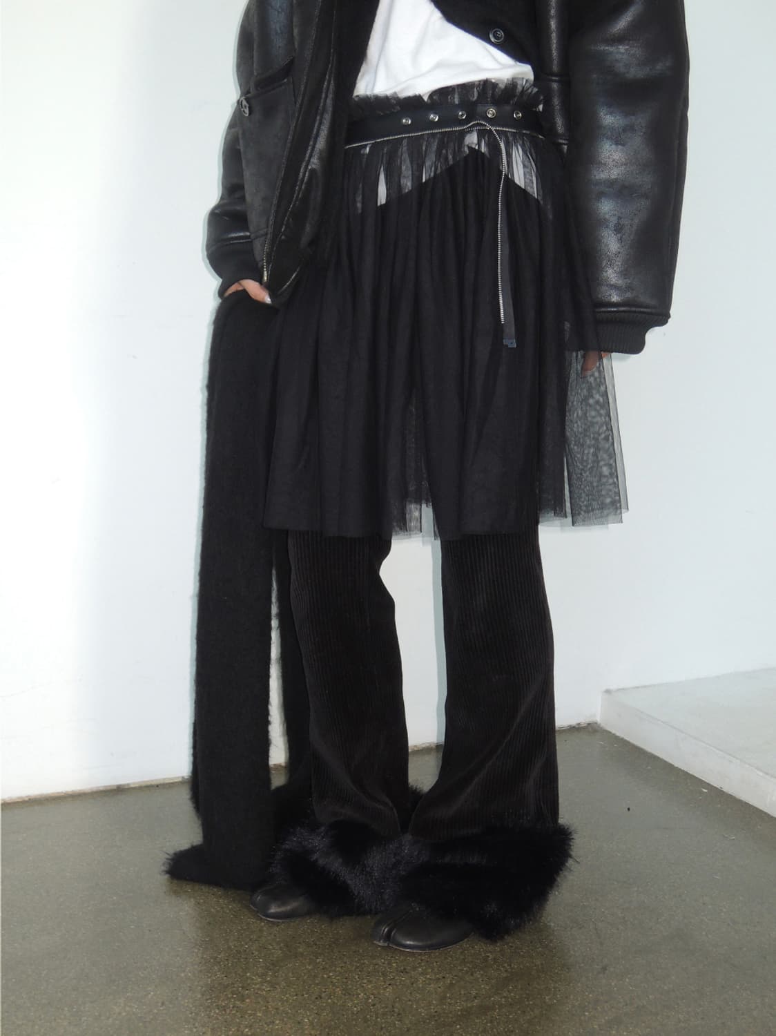 Vintage Layered belt skirt 상품이미지7