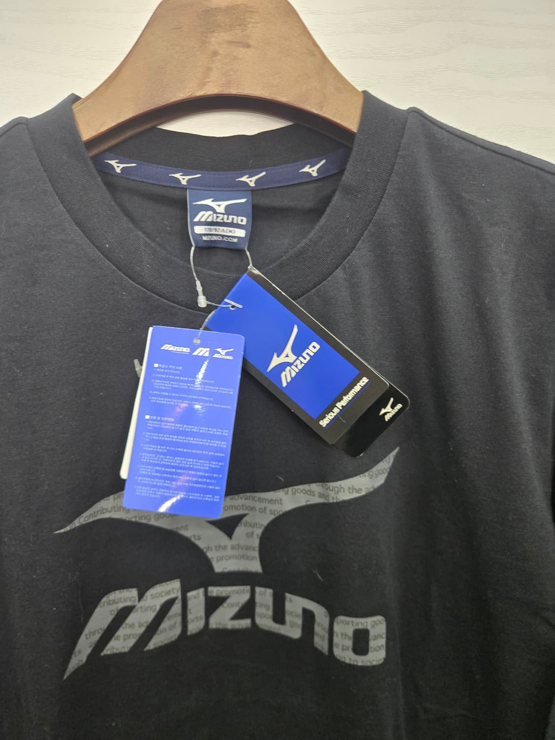 M,95,택있는 새상품)) MIZUNO 미즈노 긴팔티셔츠! 상품이미지2