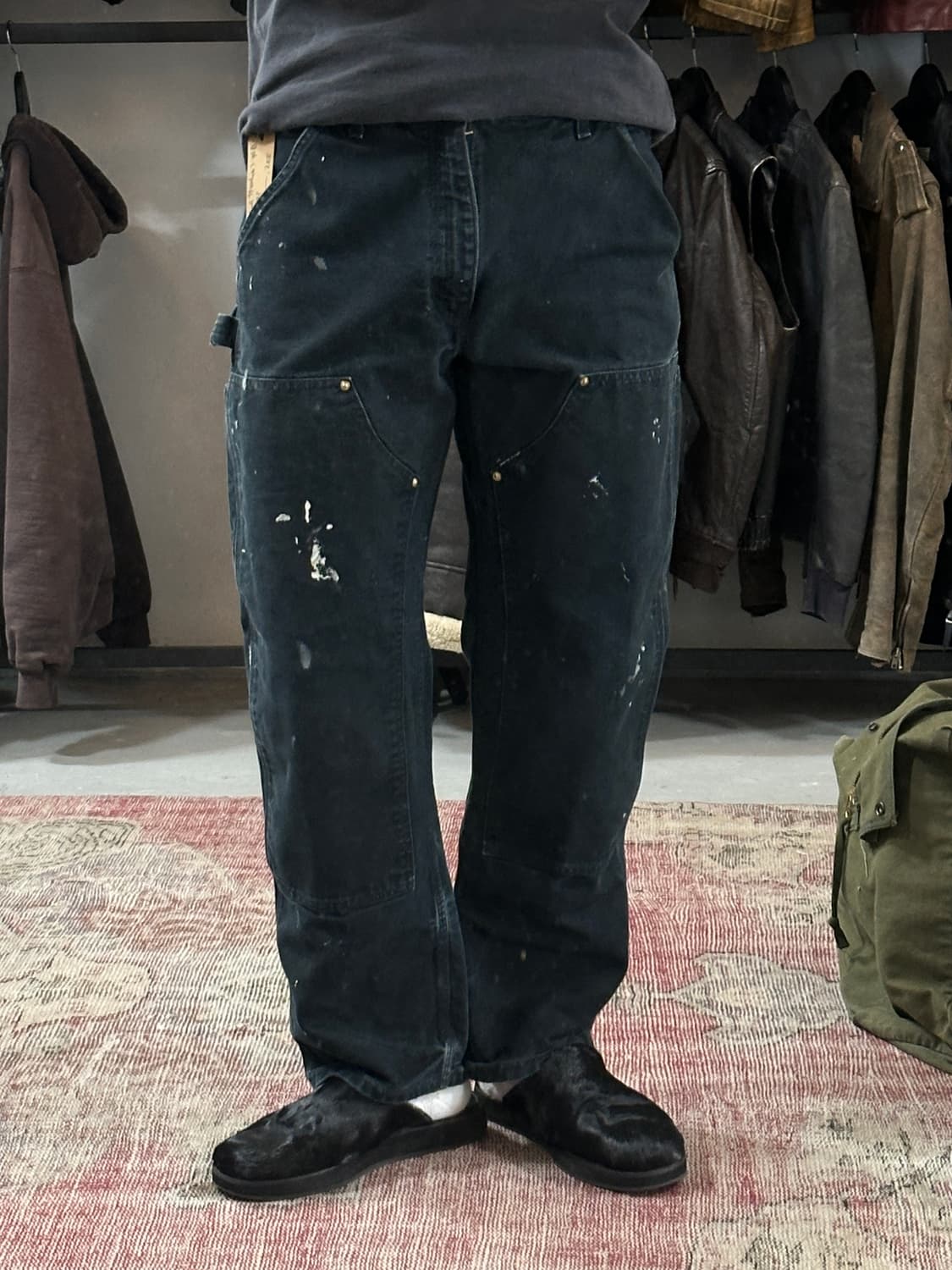 OG USA Made 칼하트 B01 더블니 팬츠 칼하트 썩블니 상품이미지10