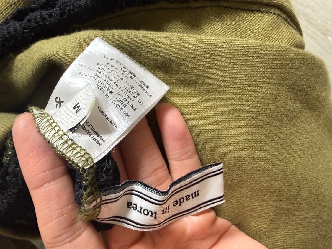 엔더슨벨 백 디테일 후드티 상품이미지7