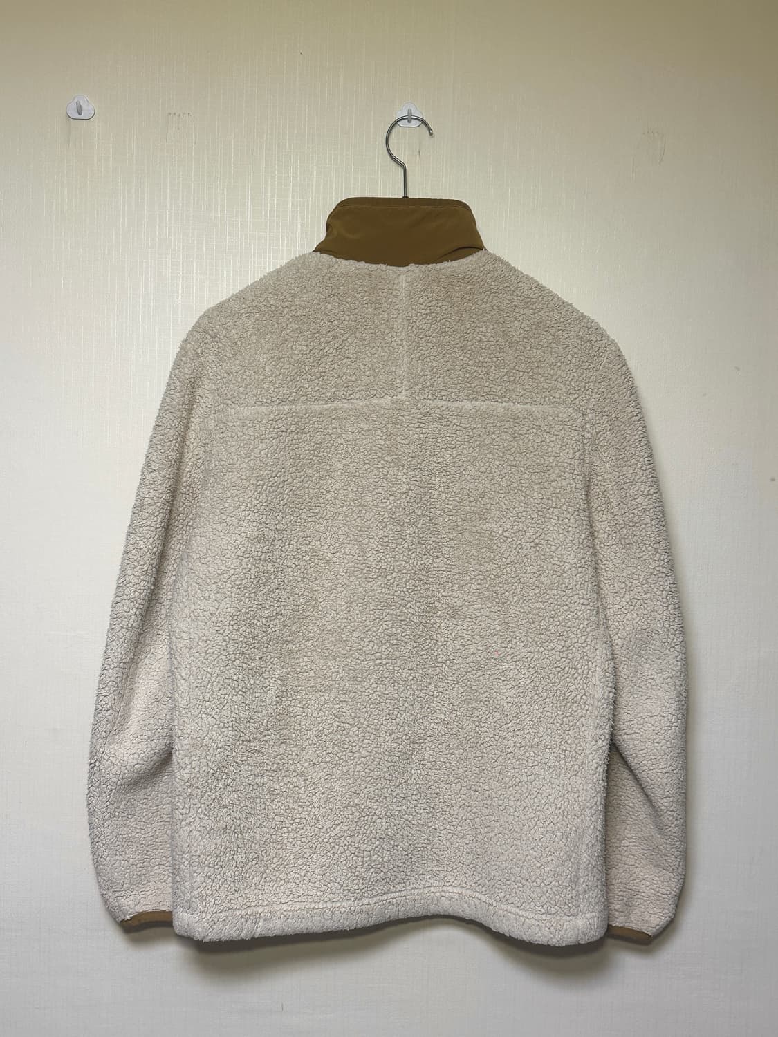 노스페이스 플리스 집업 자켓 후리스 아이보리/XL/105 상품이미지4