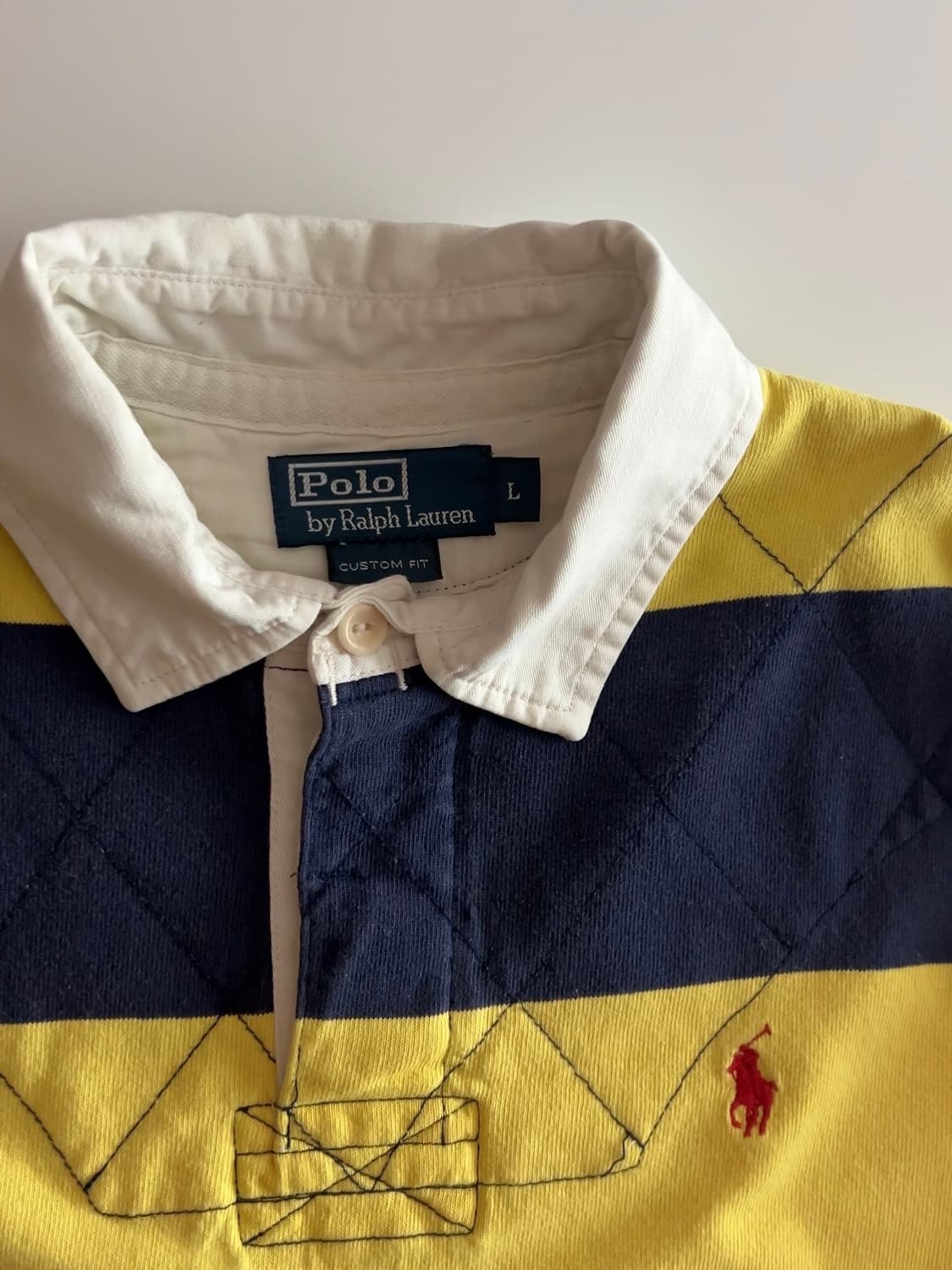 폴로 랄프로렌 단가라 럭비티 L 상품이미지7