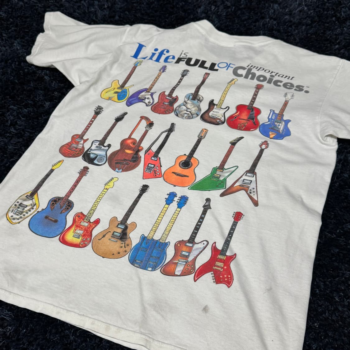 00s vintage 기타 아트워크 t-shirt 상품이미지1