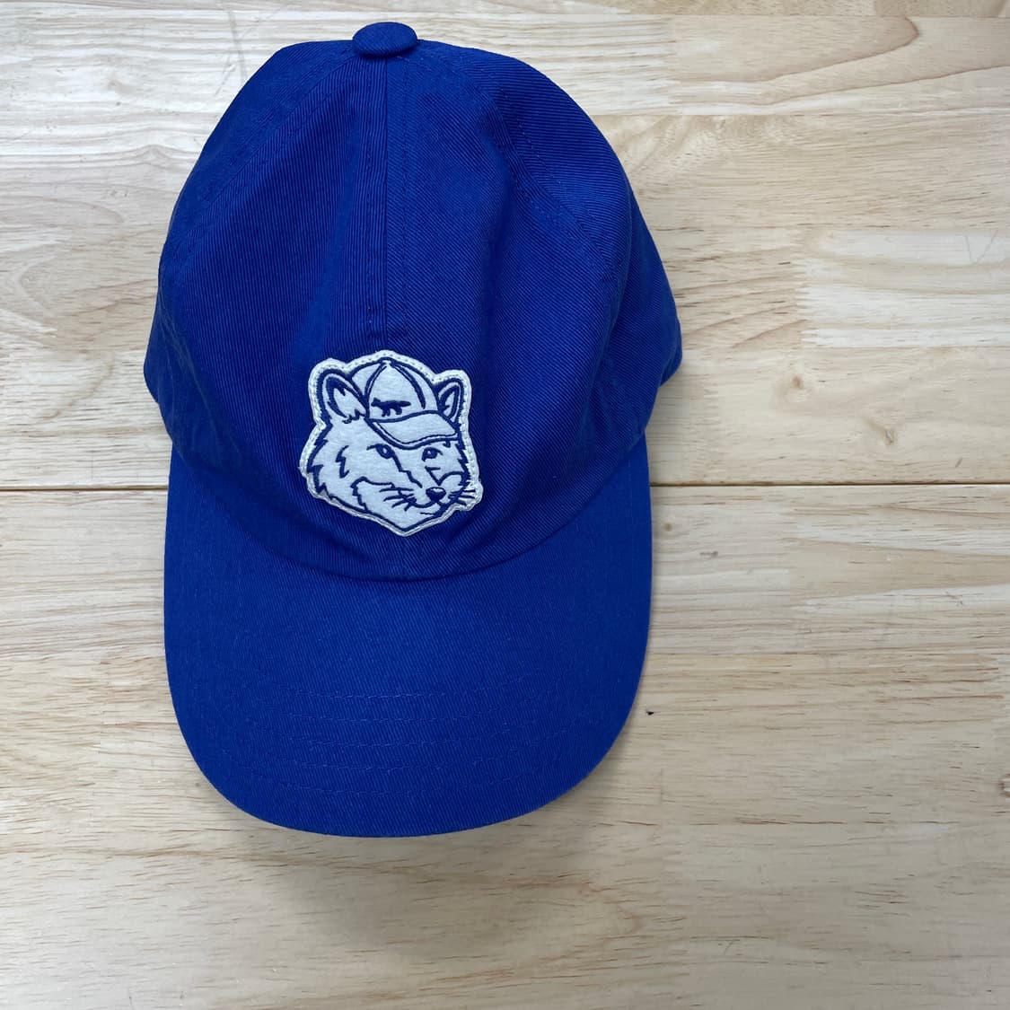 메종키츠네 블루 볼캡 F 상품이미지2