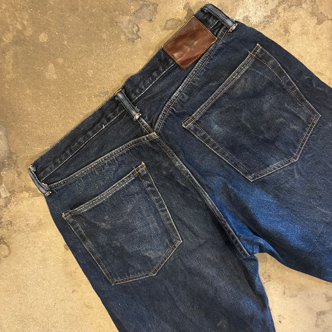 일본 제라도 10주년 노벨 클래식 로우 셀비지 데님 팬츠 zzz 상품이미지8