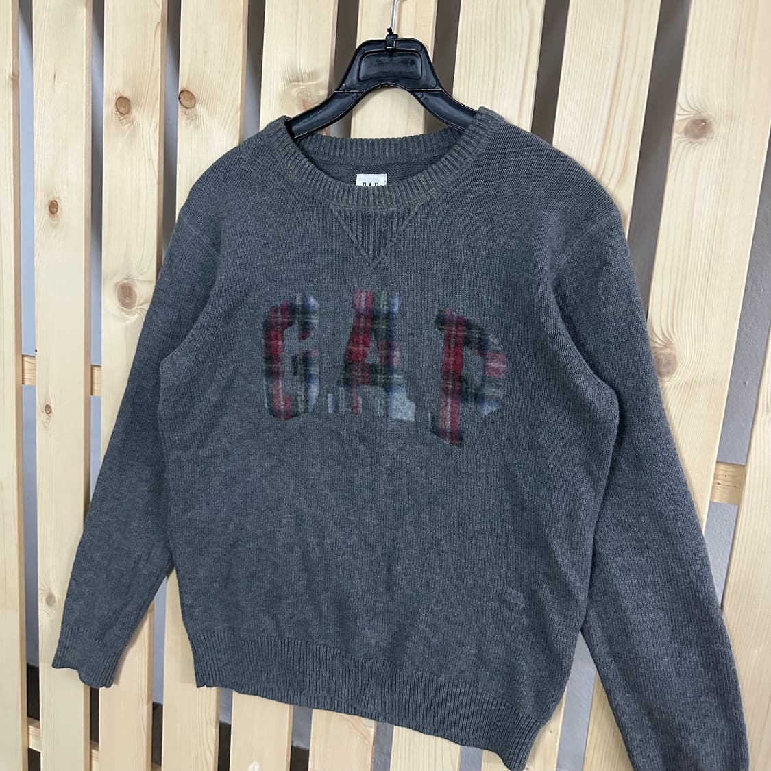 (S) GAP 갭 그레이 니트 상품이미지2