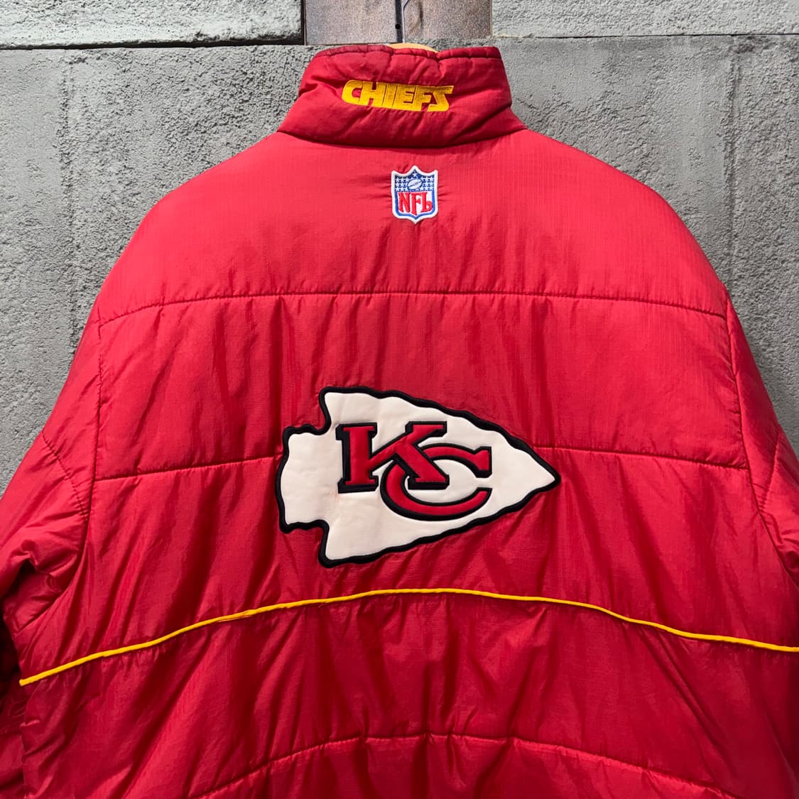 90s 리복 NFL 캔자스 시티 치프스 점퍼 (XL)  상품이미지6