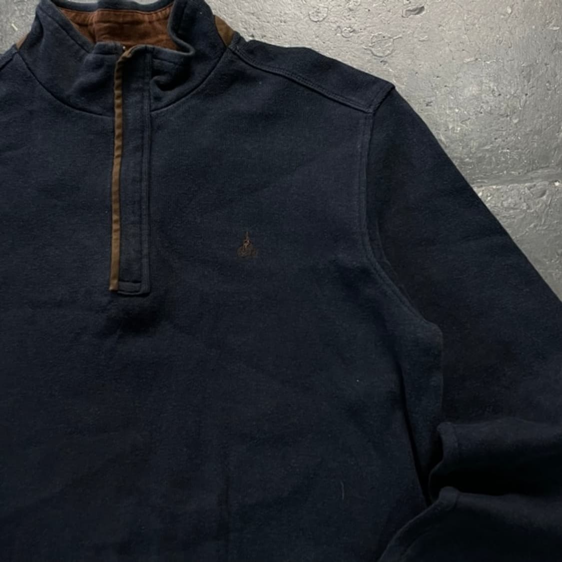 105 빈폴 반집업 패치 니트 상품이미지2